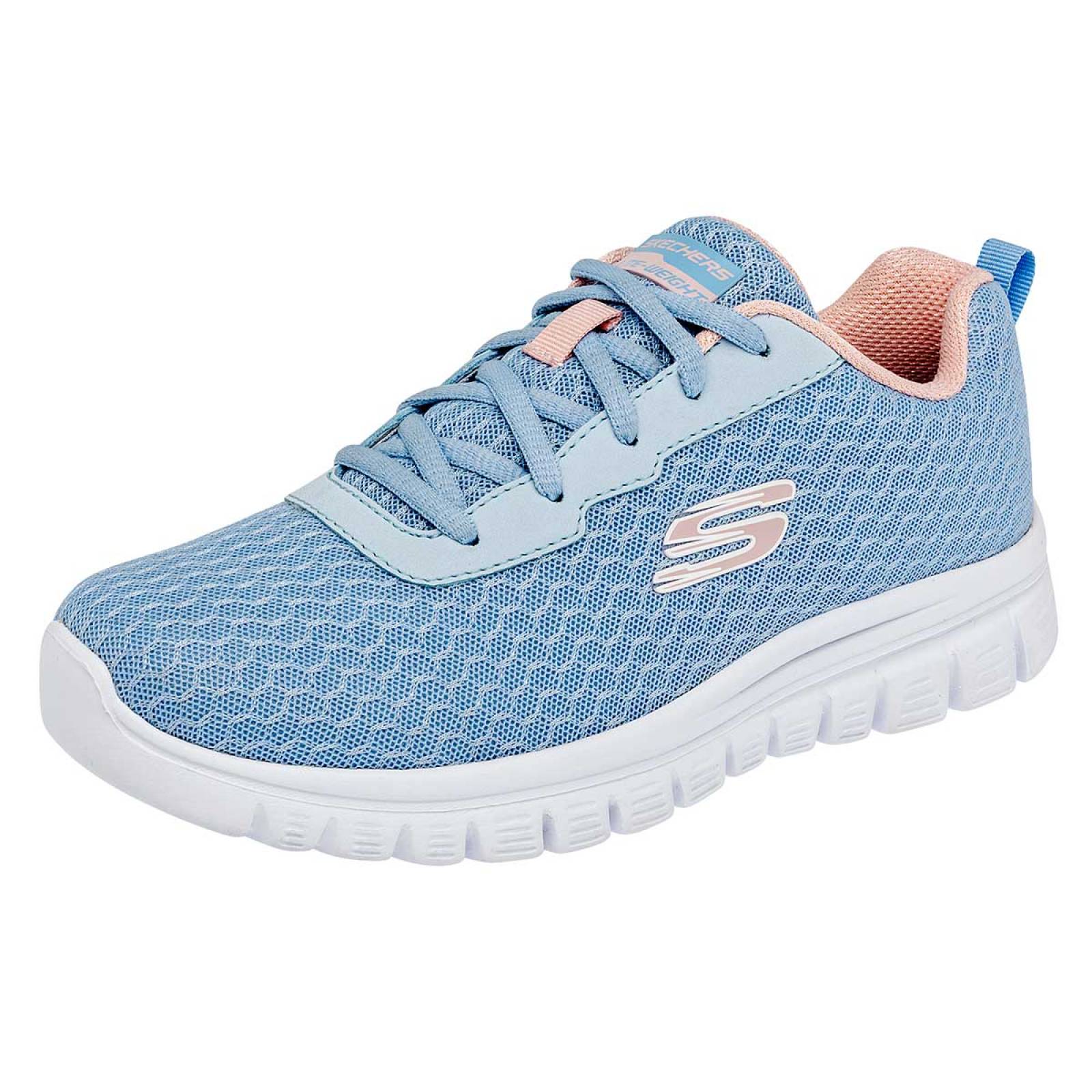 Tenis Skechers 896028slt Azul