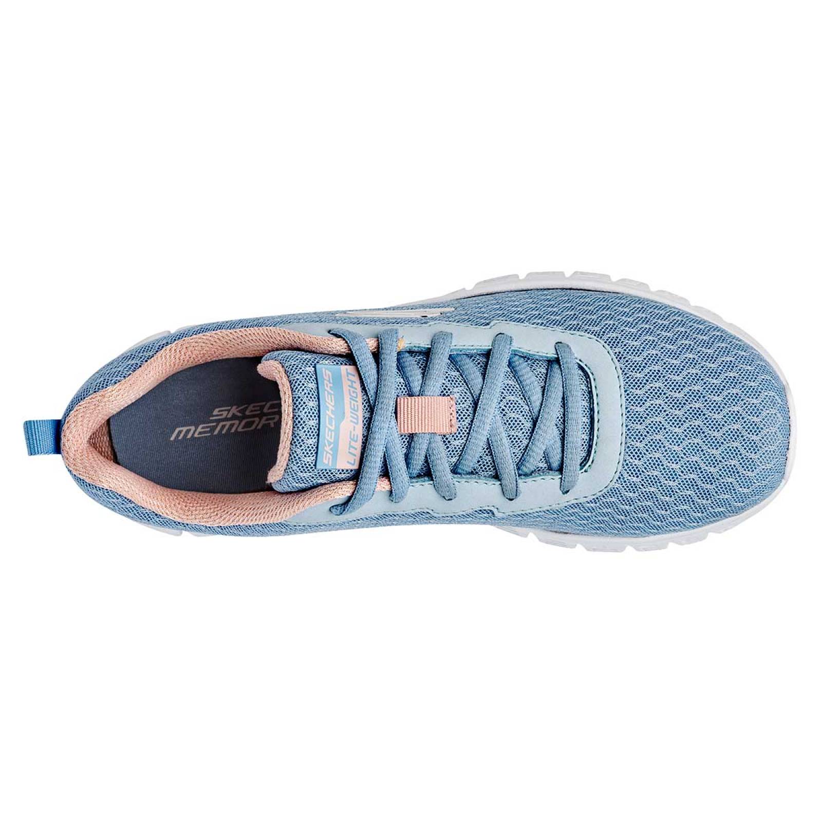 Tenis Skechers 896028slt Azul