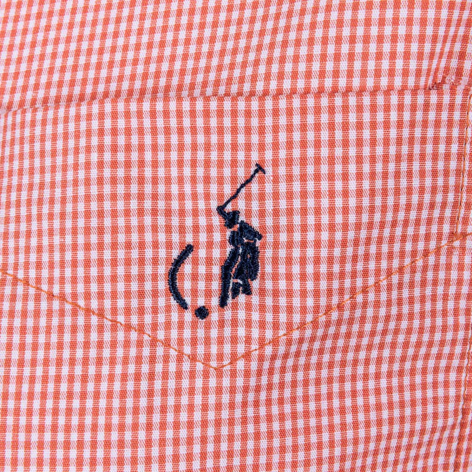 Camisa y playera Long beach polo club Ak126 Naranja