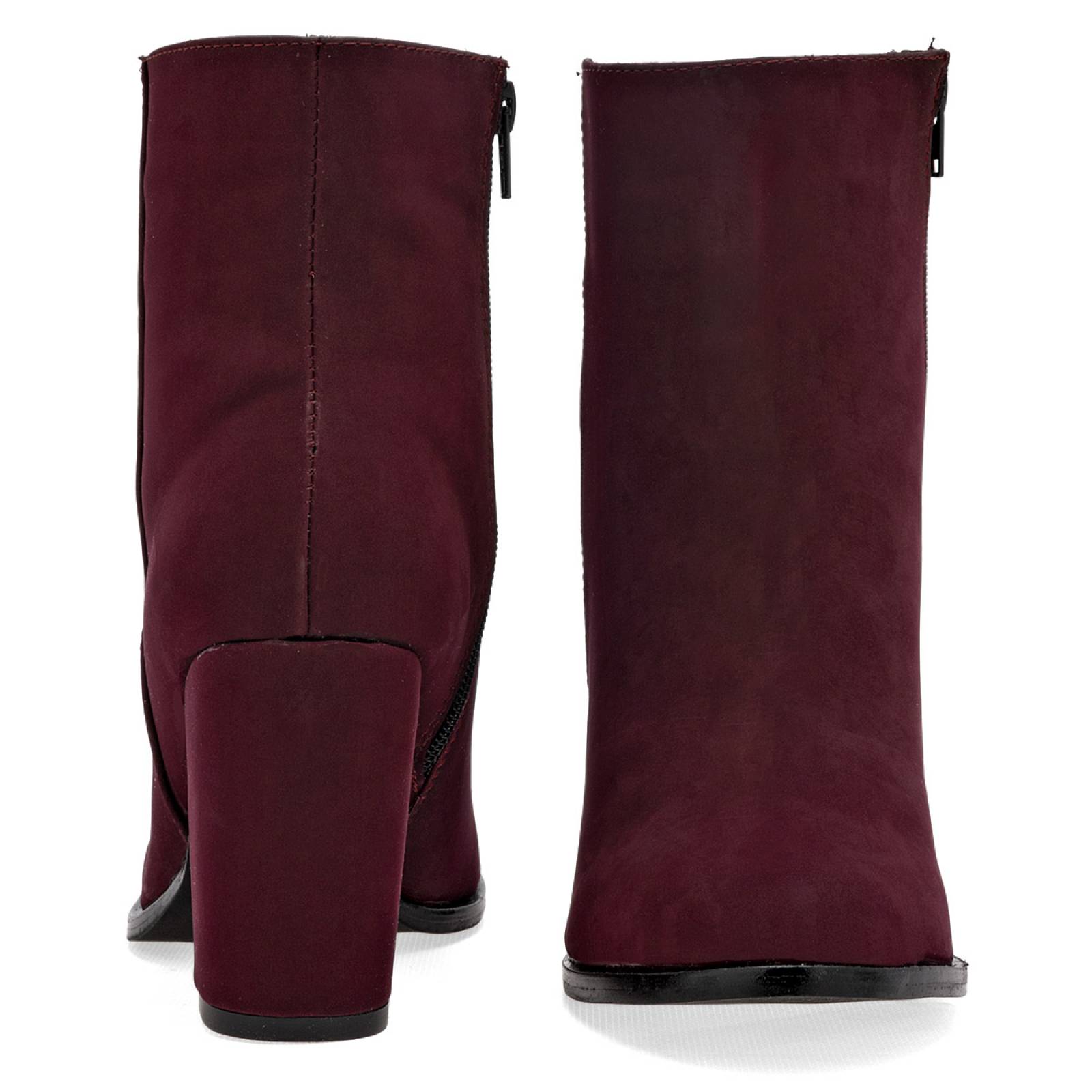 Bota y botin Catalina 6022 Vino