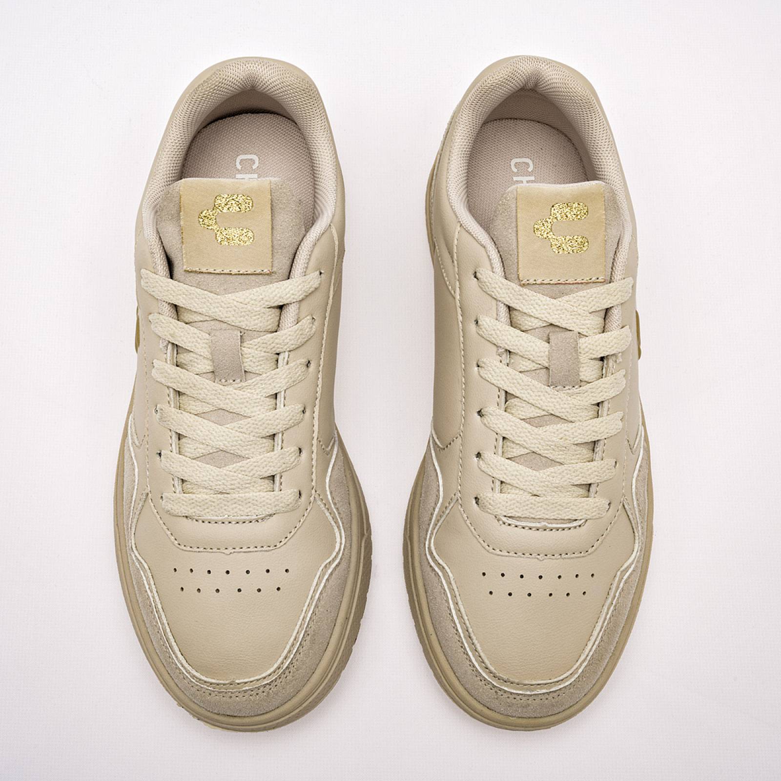 Tenis Charly 1059182008 Beige