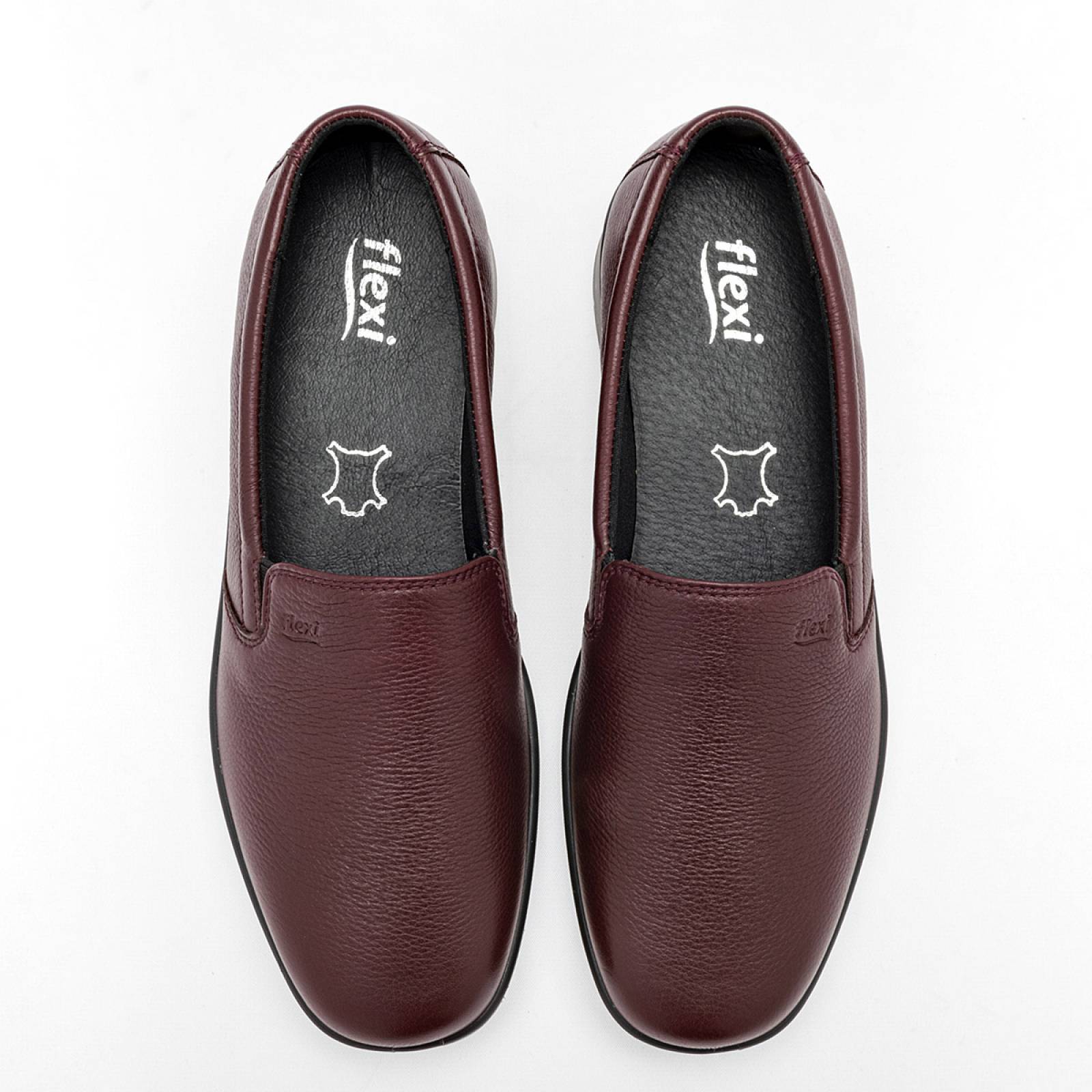 Zapato confort Flexi 124501 Vino
