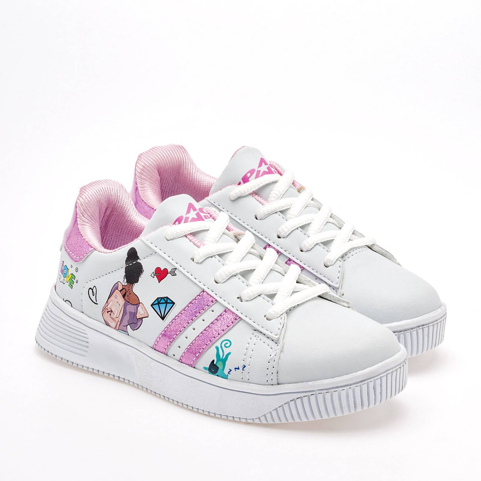 Tenis Space boys 054 Blanco