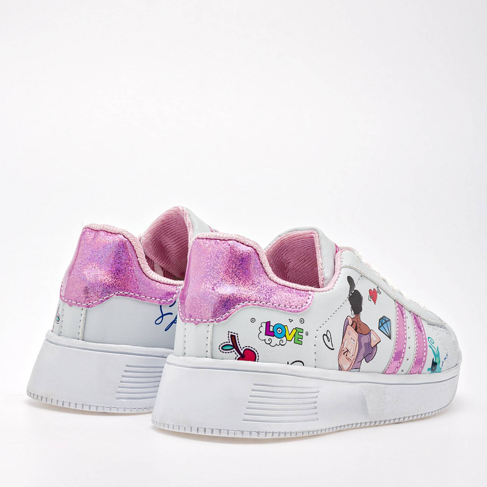 Tenis Space boys 054 Blanco