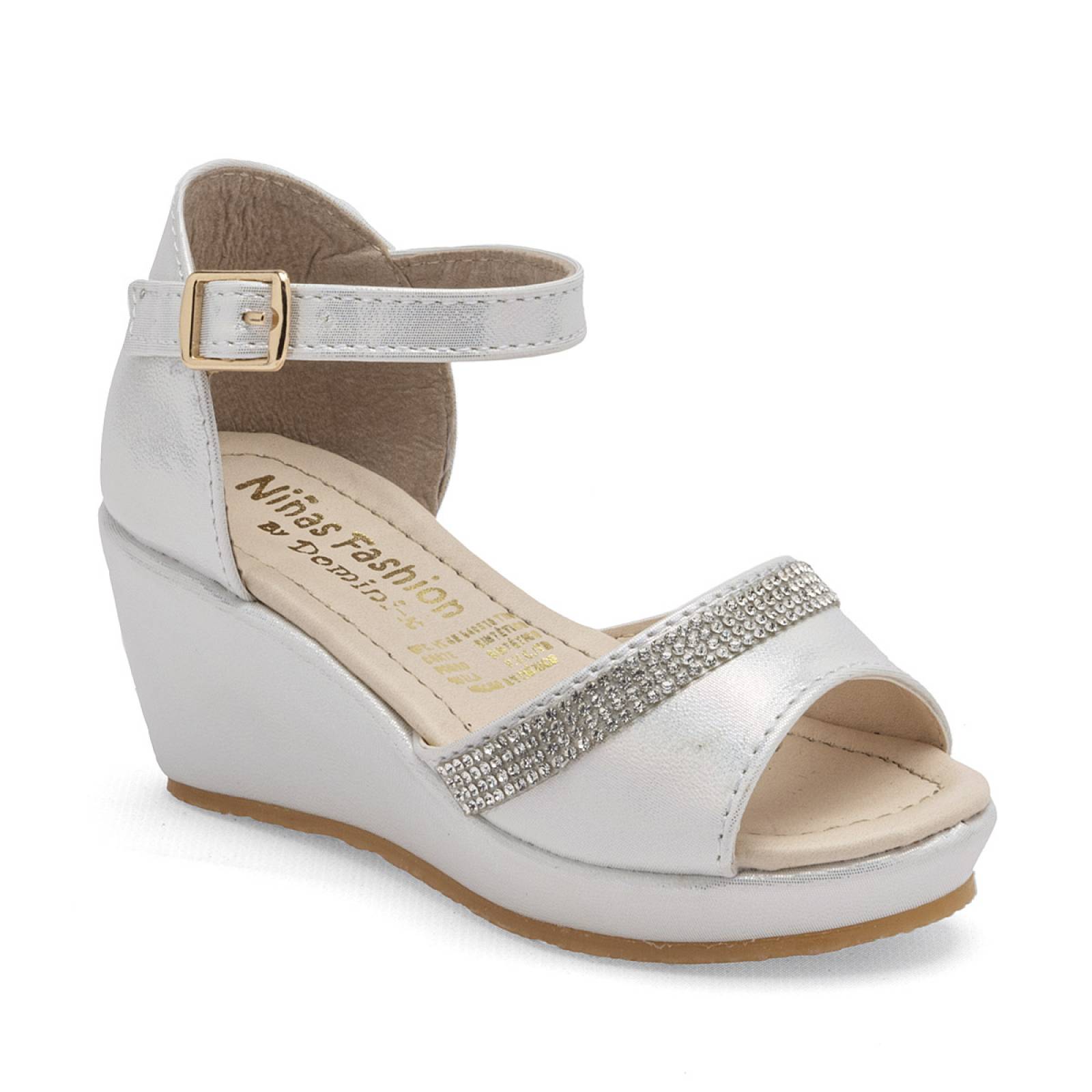 Zapato graduación Ninas fashion 1010 Gris