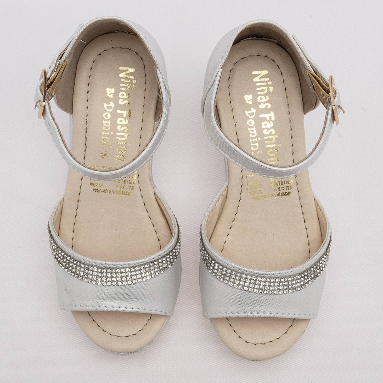 Zapato graduación Ninas fashion 1010 Gris