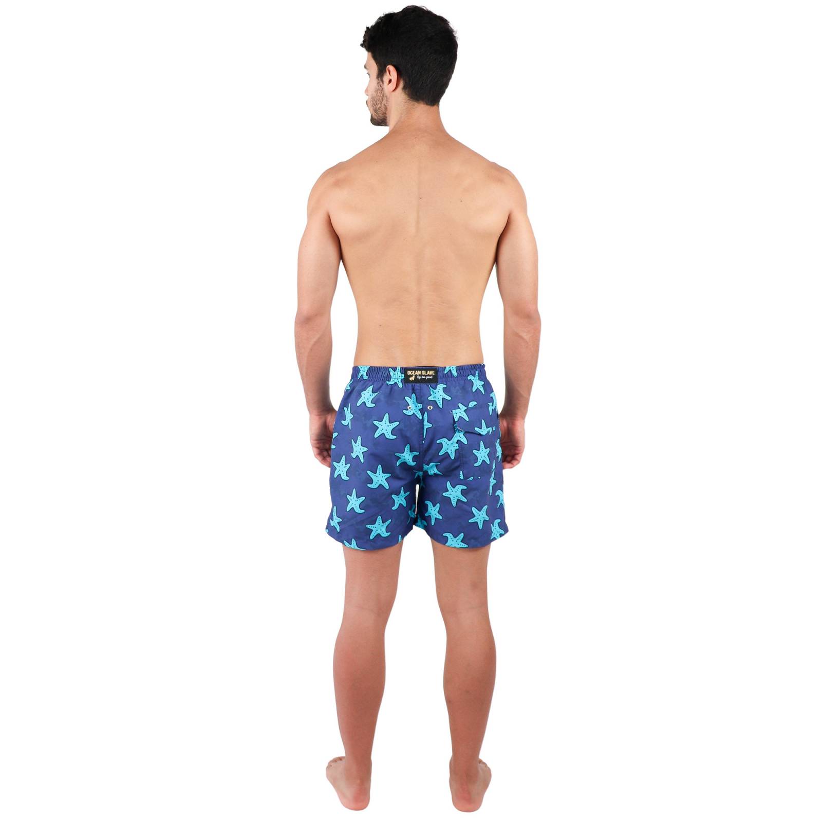 Traje de baño Hombre bañador playa Ocean slave Star blue