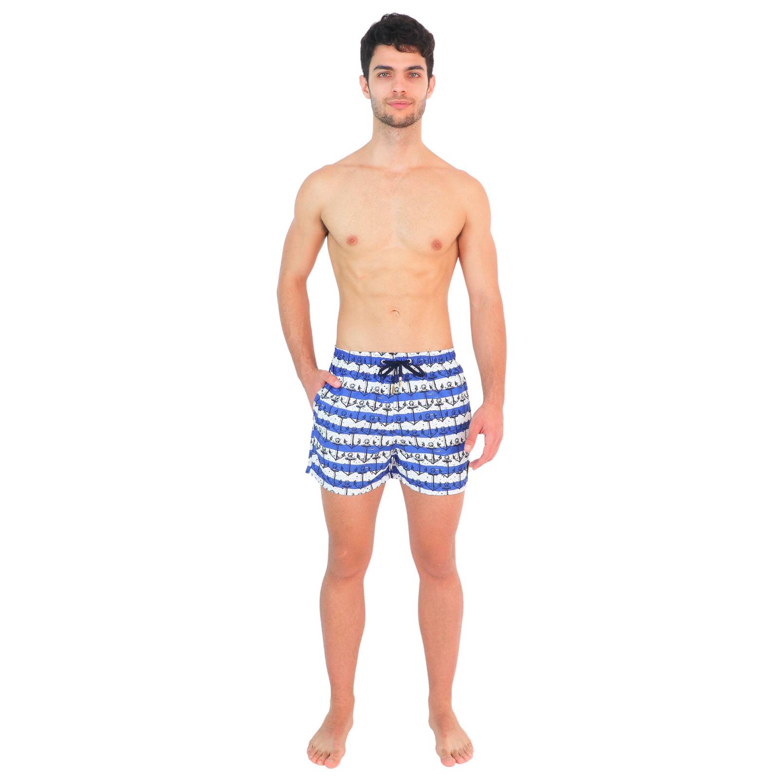Traje de baño Hombre bañador playa Ocean slave Anclas