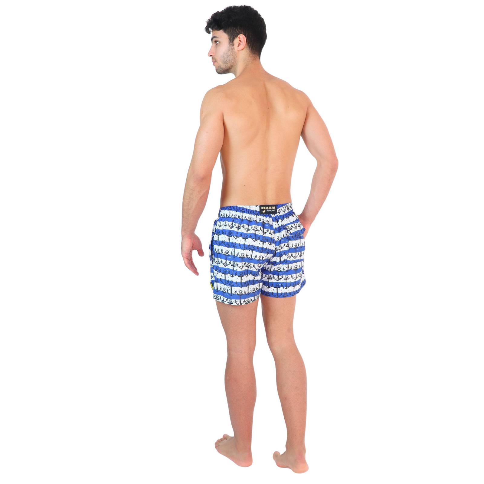 Traje de baño Hombre bañador playa Ocean slave Anclas