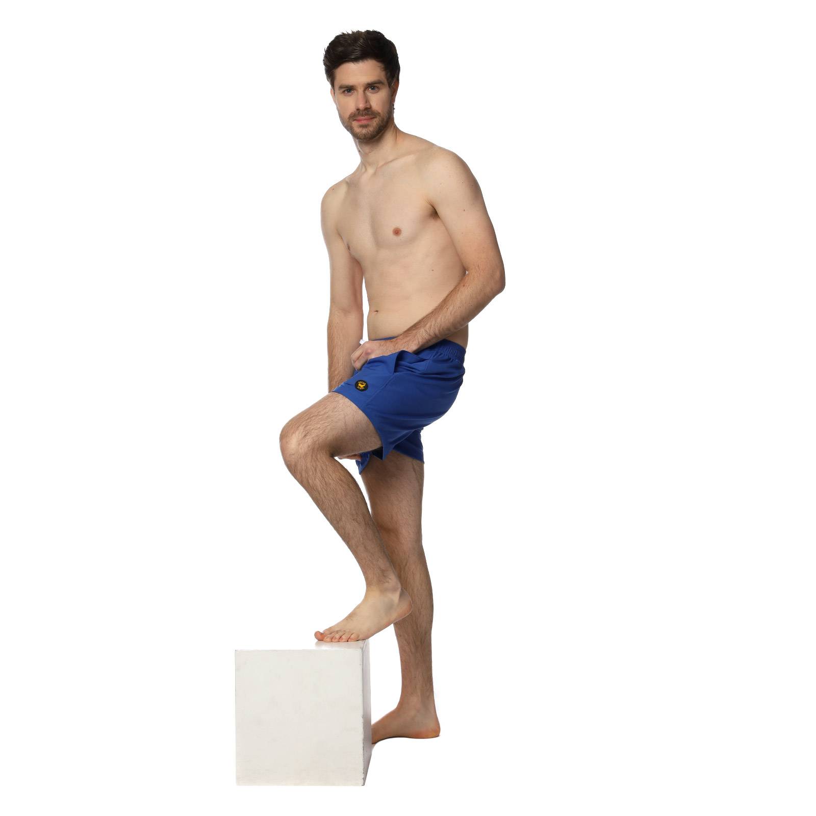 Traje de baño Hombre bañador playa Ocean slave Blue Stretch
