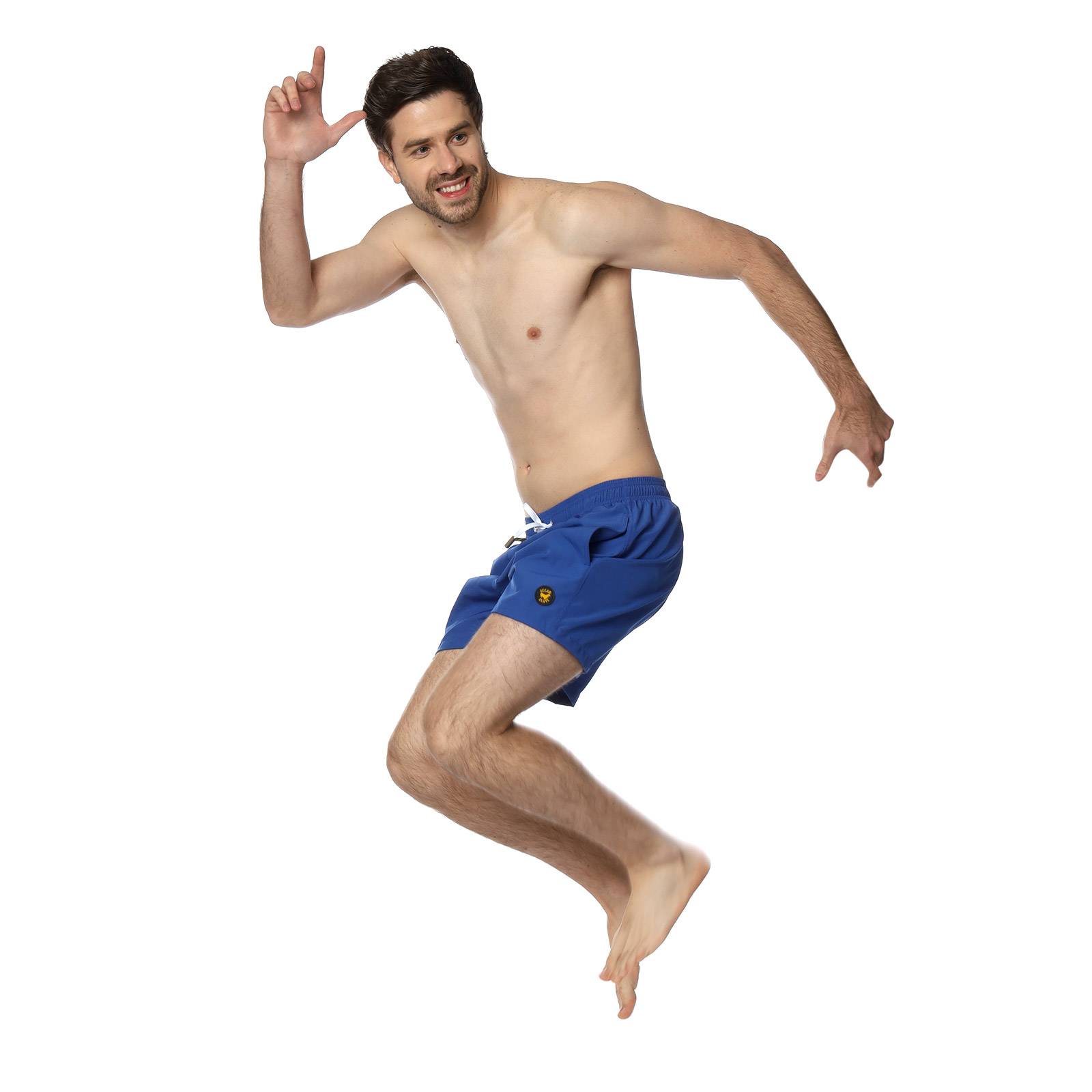Traje de baño Hombre bañador playa Ocean slave Blue Stretch