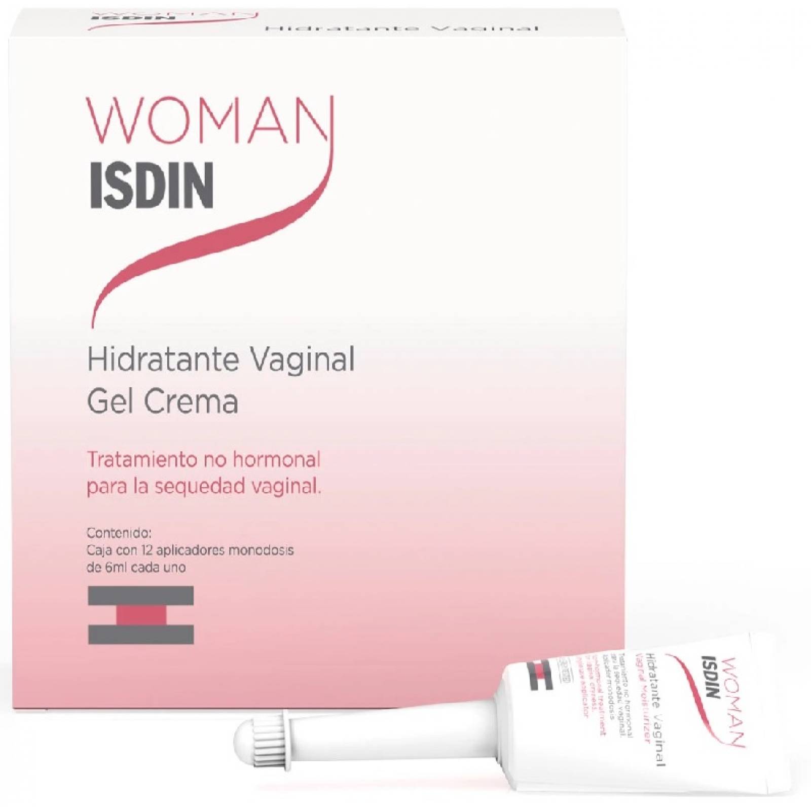 ISDIN WOMAN HIDRATANTE VAGINAL GEL CREMA C 12 APLICADORES 6ML