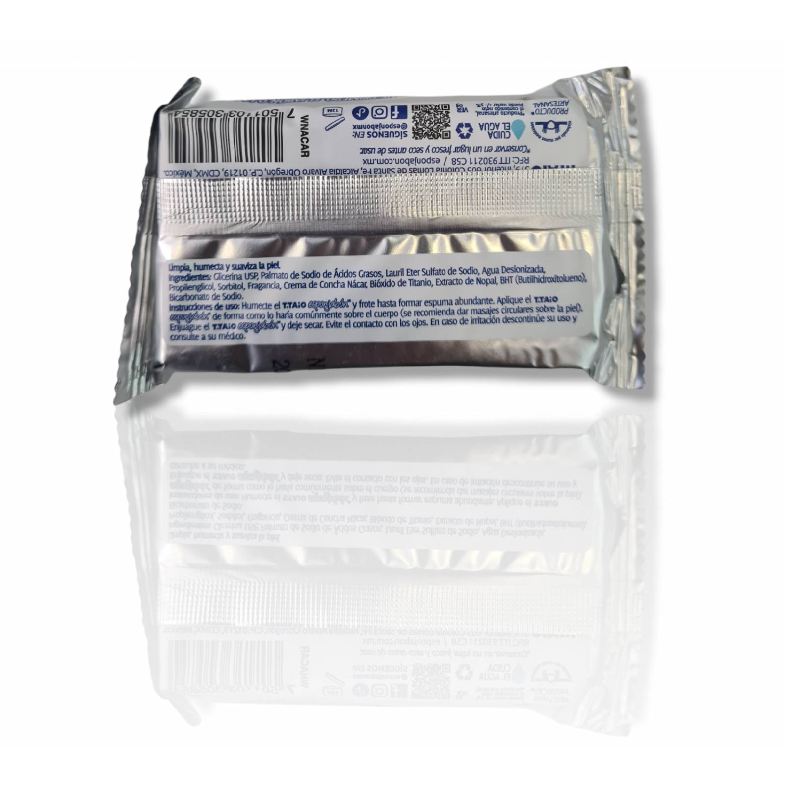 TTAIO ESPONJABON ACLARANTE CONCHA NACAR