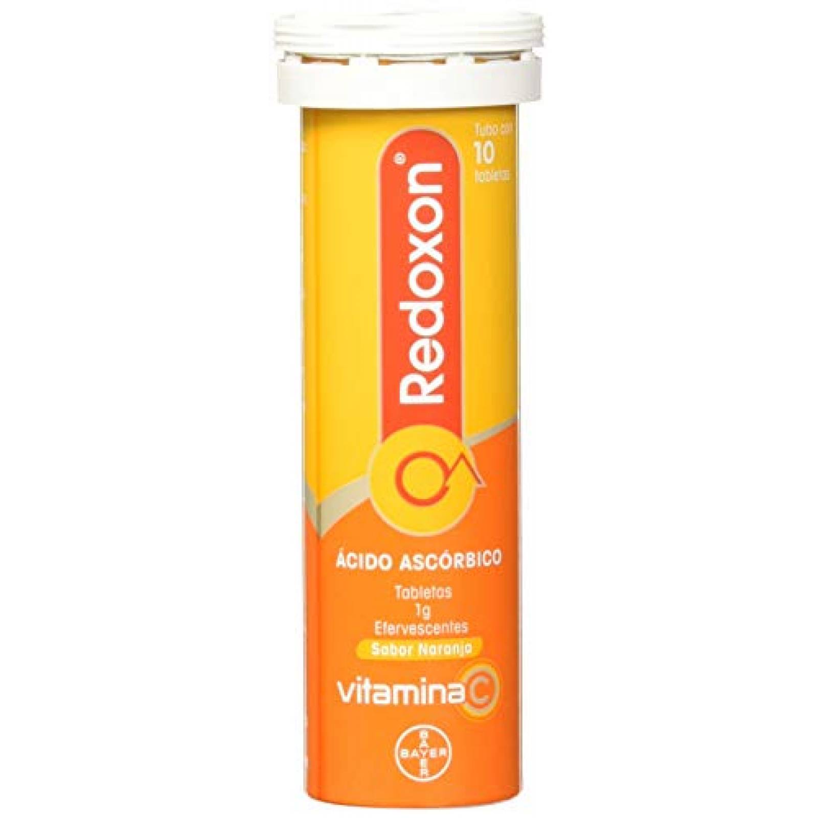 Redoxon Comprimidos Efervescentes Naranja 1 g 10 tabletas