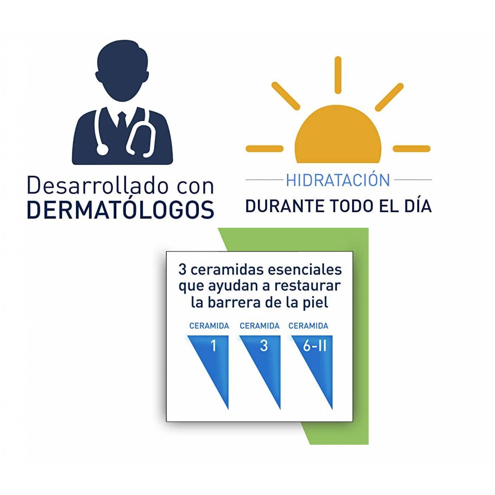 Jabón CeraVe Barra Limpiadora Hidratante   128gr