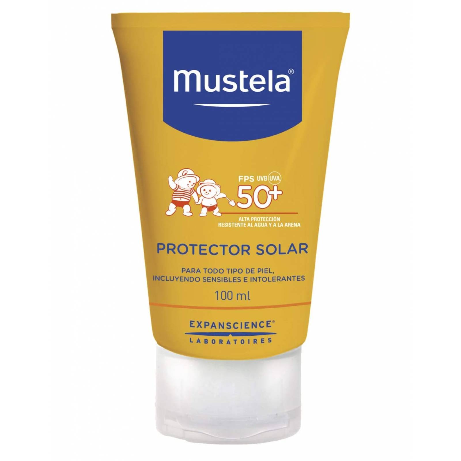 Protector Solar Fluido Corporal FPS 50+ Mustela  100 ml