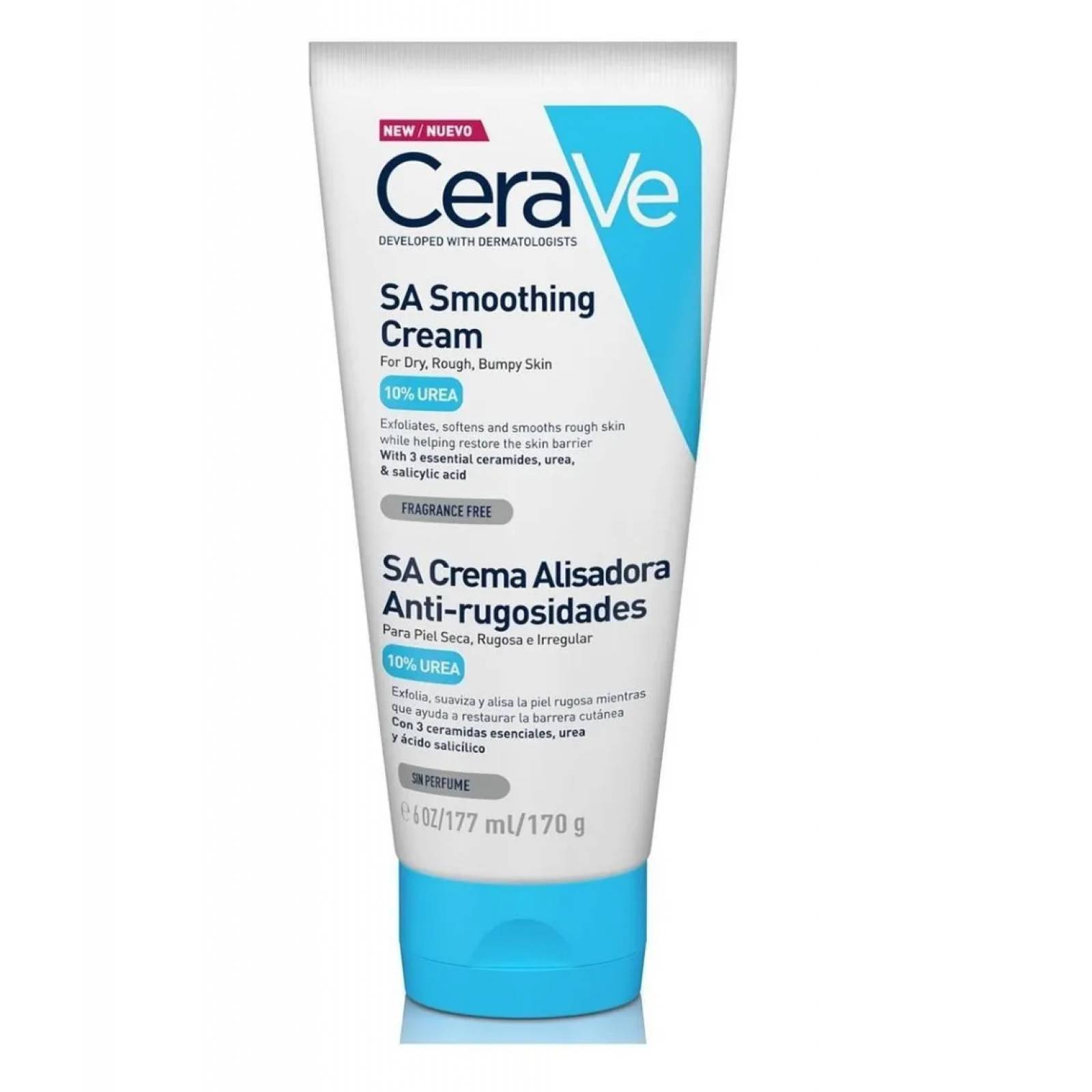 Cerave Sa Crema Alisadora Anti Rugosidades 170Gr