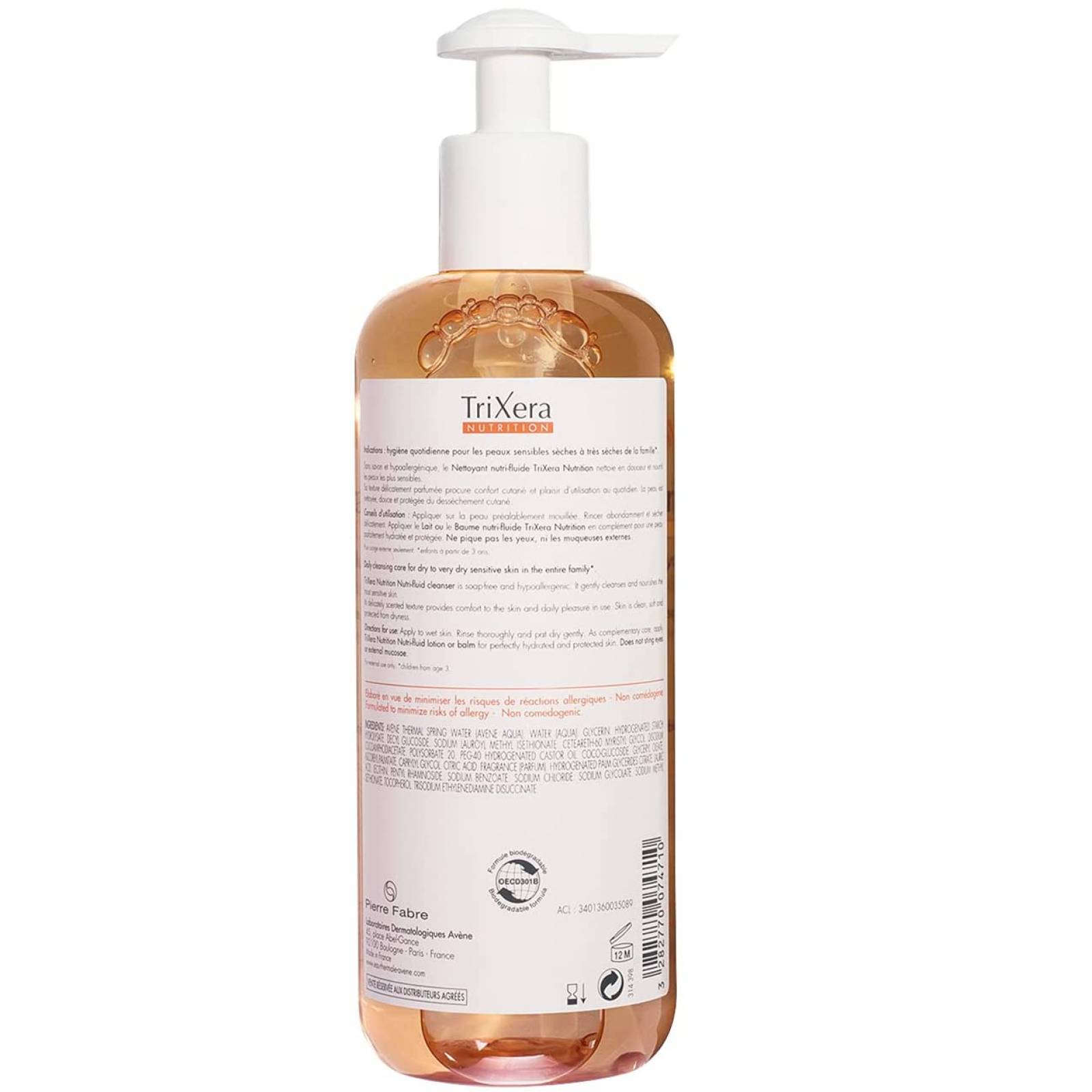 Eau Thermale Avene Trixera Nutrition Nutri Fluid Cleanser