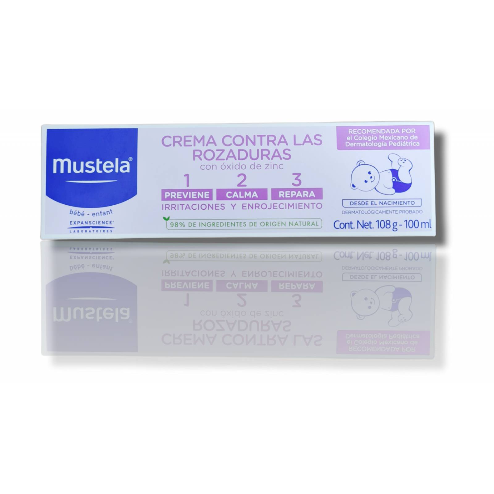 Crema Mustela Contra Rozaduras 1 Tubo Crema 108g