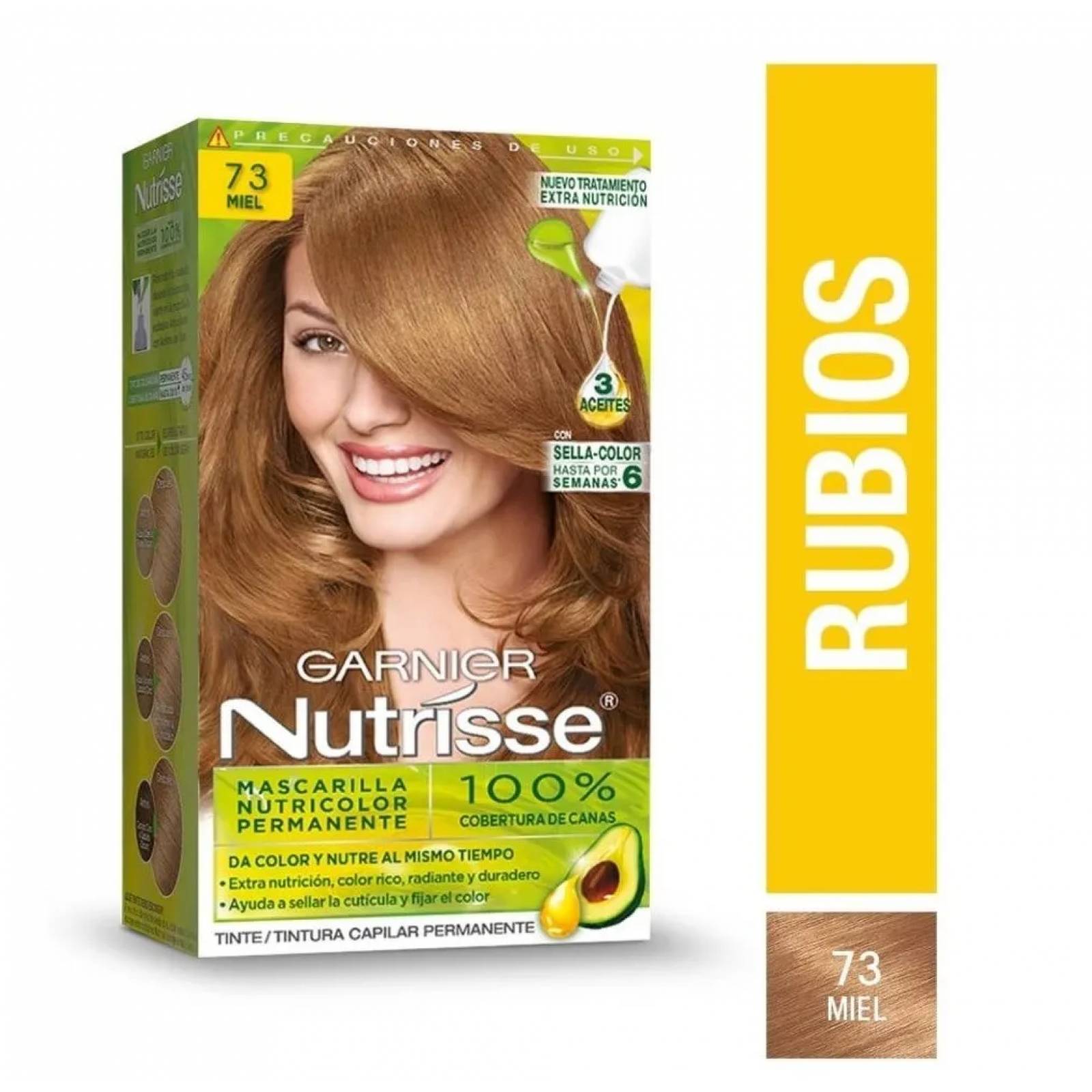 Garnier nutrisse 3206 tinte miel tono 73
