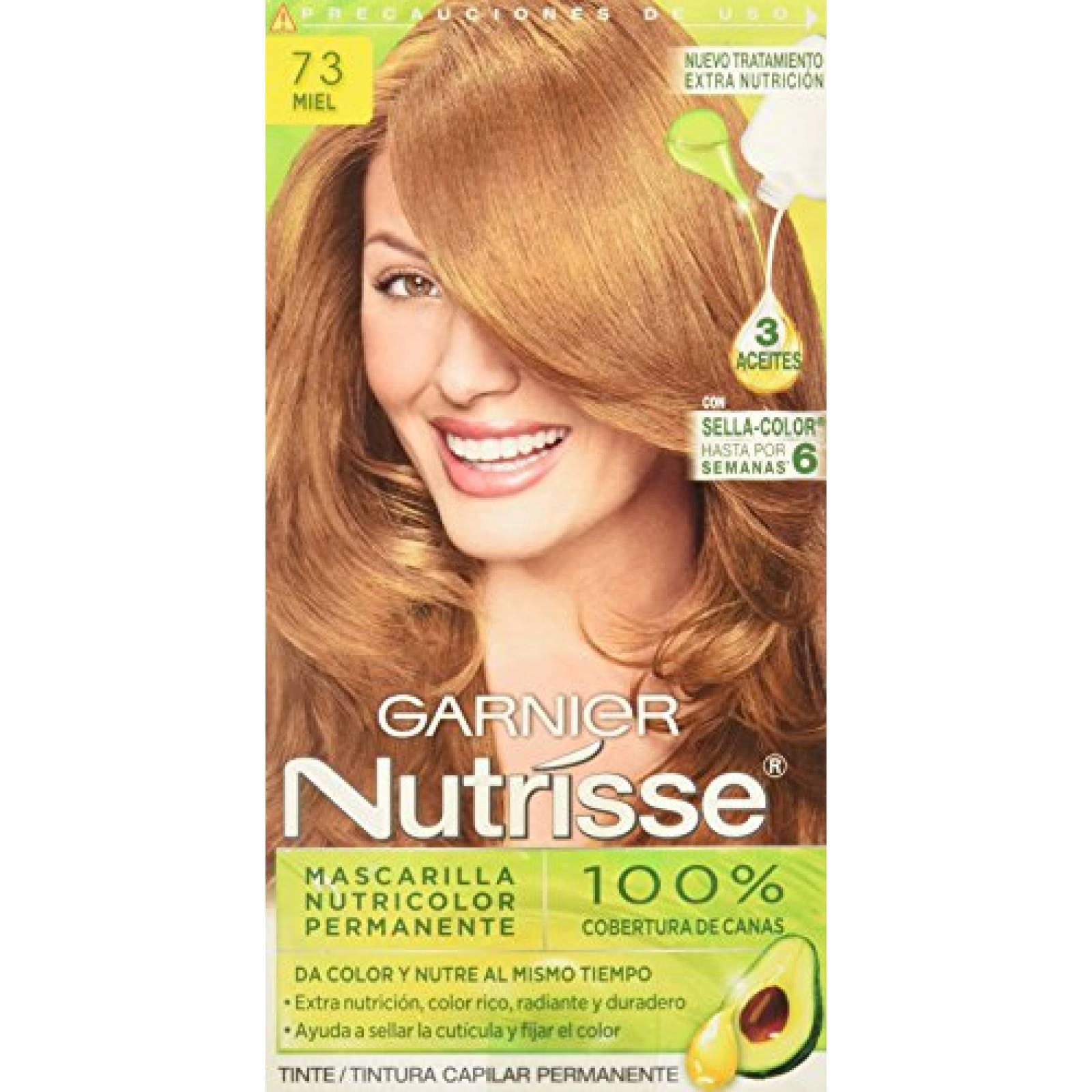 Garnier nutrisse 3206 tinte miel tono 73