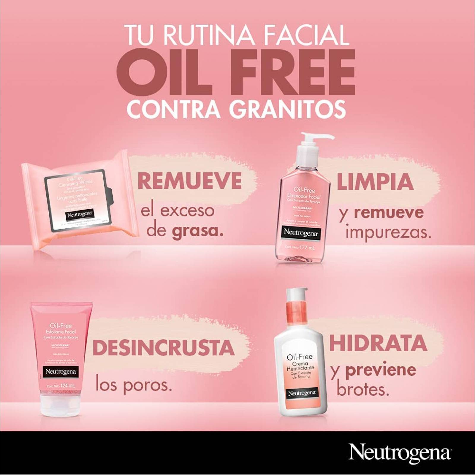 Crema Humectante Neutrogena Oil Free 118 ml