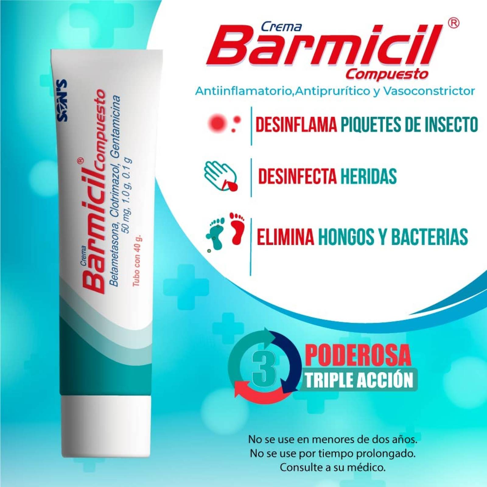 Barmicil Compuesto Crema 40 g
