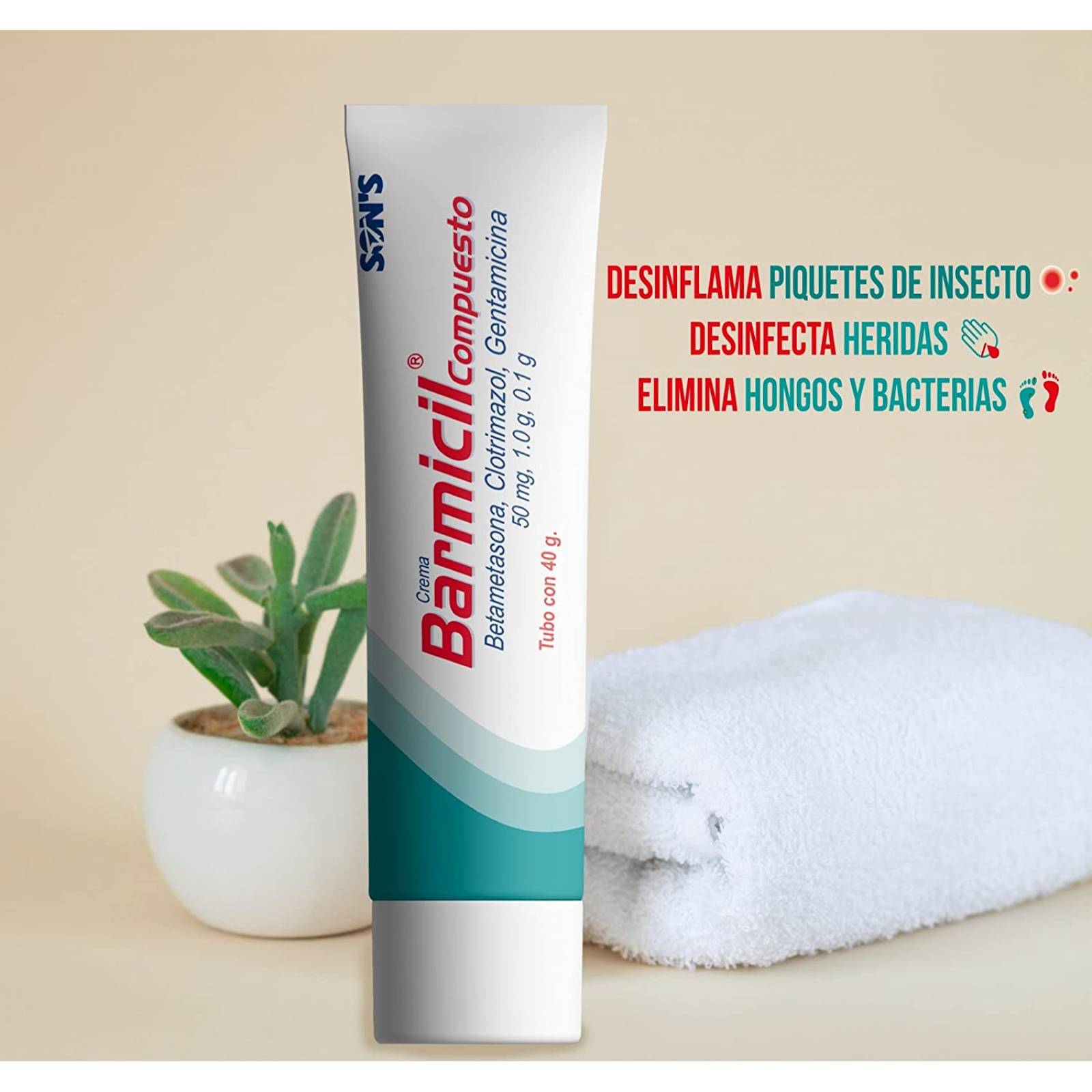 Barmicil Compuesto Crema 40 g