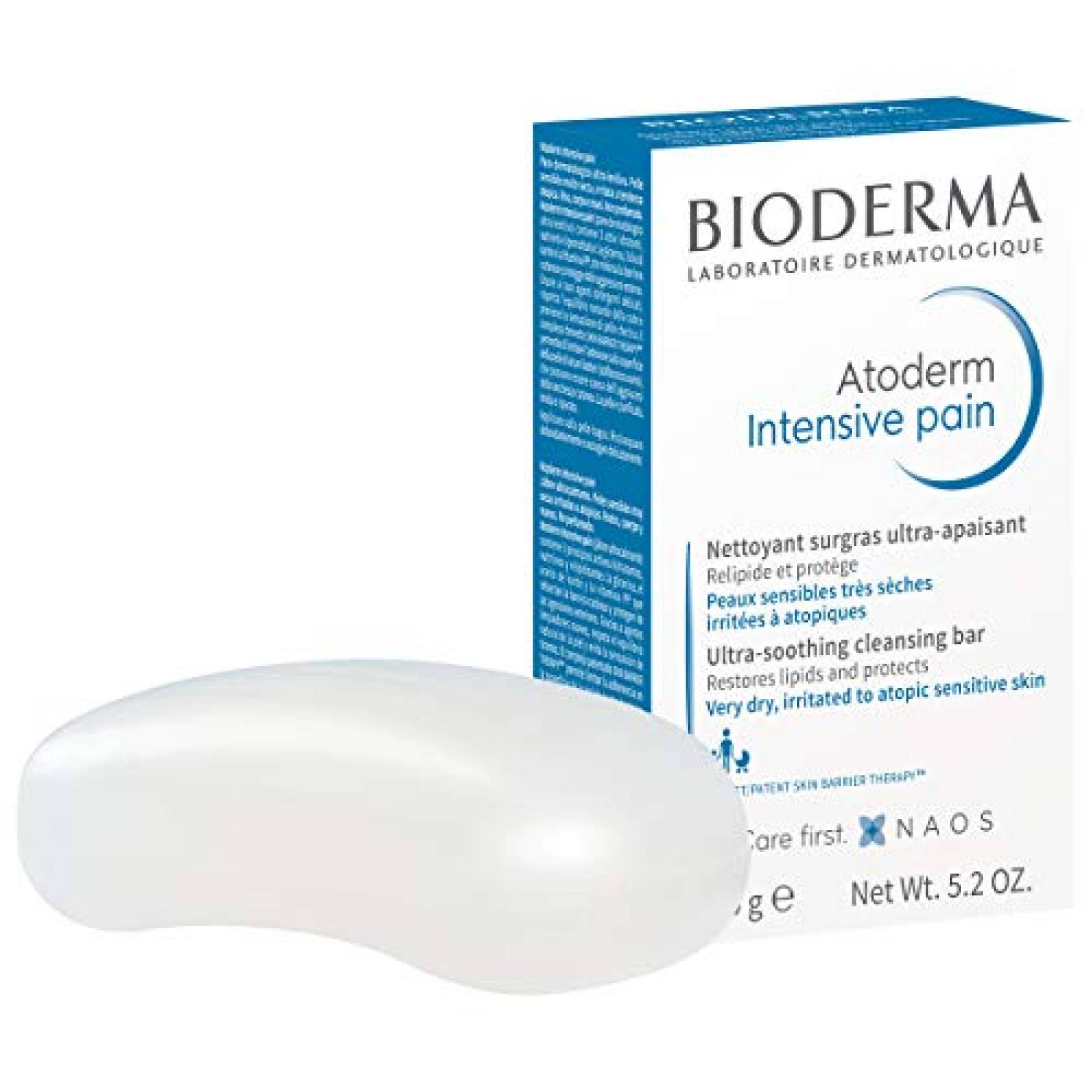 Bioderma Atoderm Barra Limpiadora Suave Anti bacterial 150g
