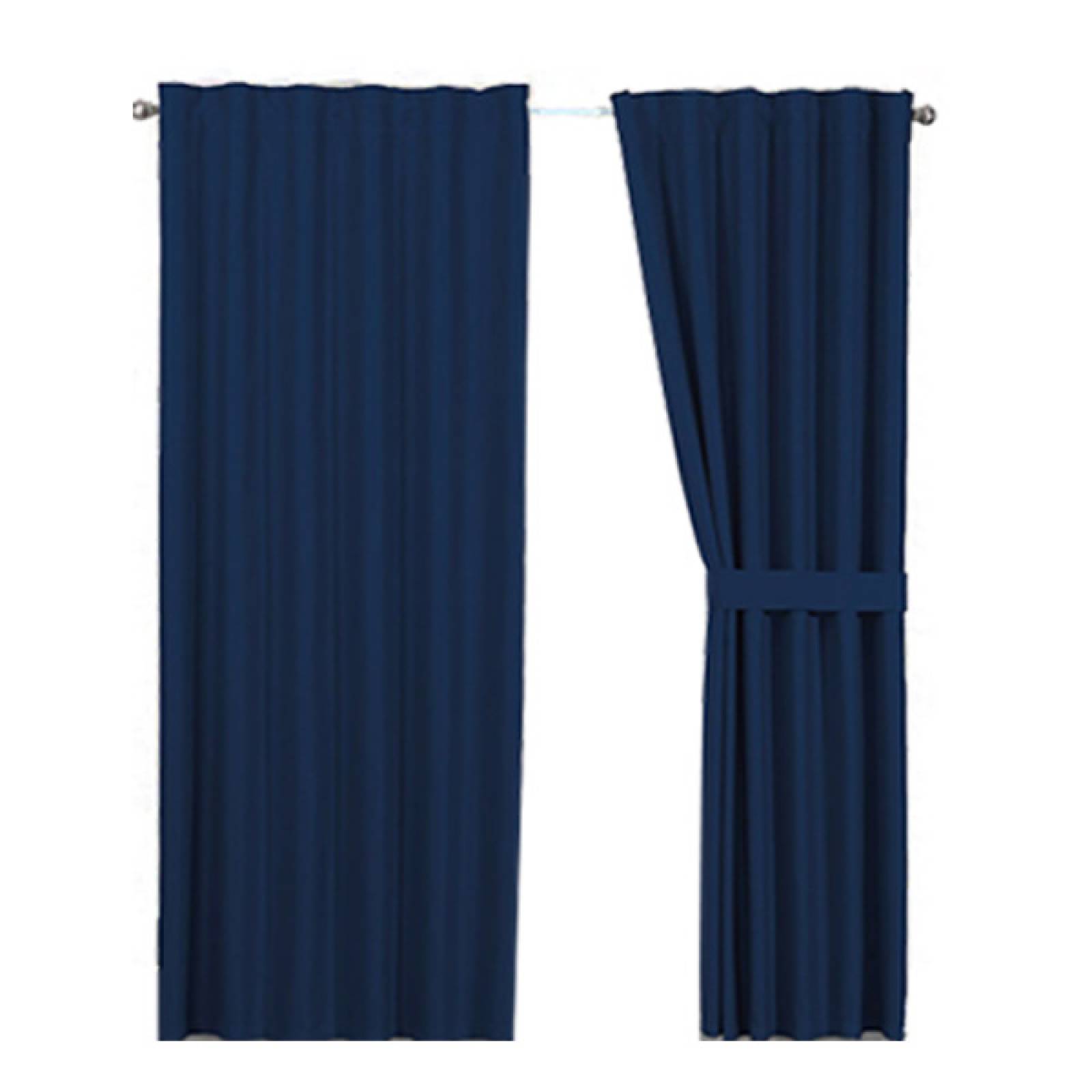 Cortinas Térmicas Black Out | Bloquean Luz, Ruido, Frio | Azules