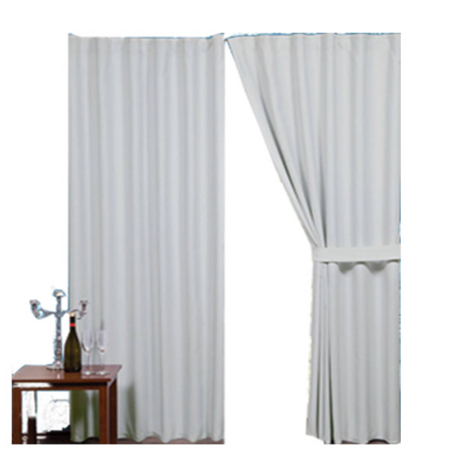 Cortinas Térmicas Black Out | Bloquean Luz, Ruido, Frio | Blancas