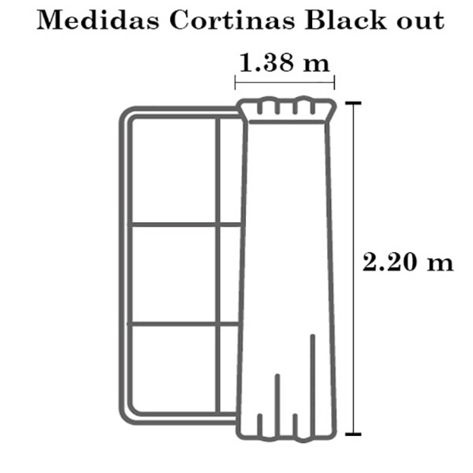 Cortinas Térmicas Black Out | Bloquean Luz, Ruido, Frio | Blancas