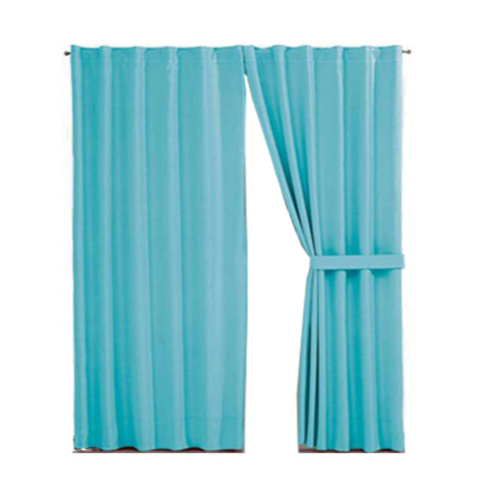 Cortinas Térmicas Black Out | Bloquean Luz, Ruido, Frio | Aqua