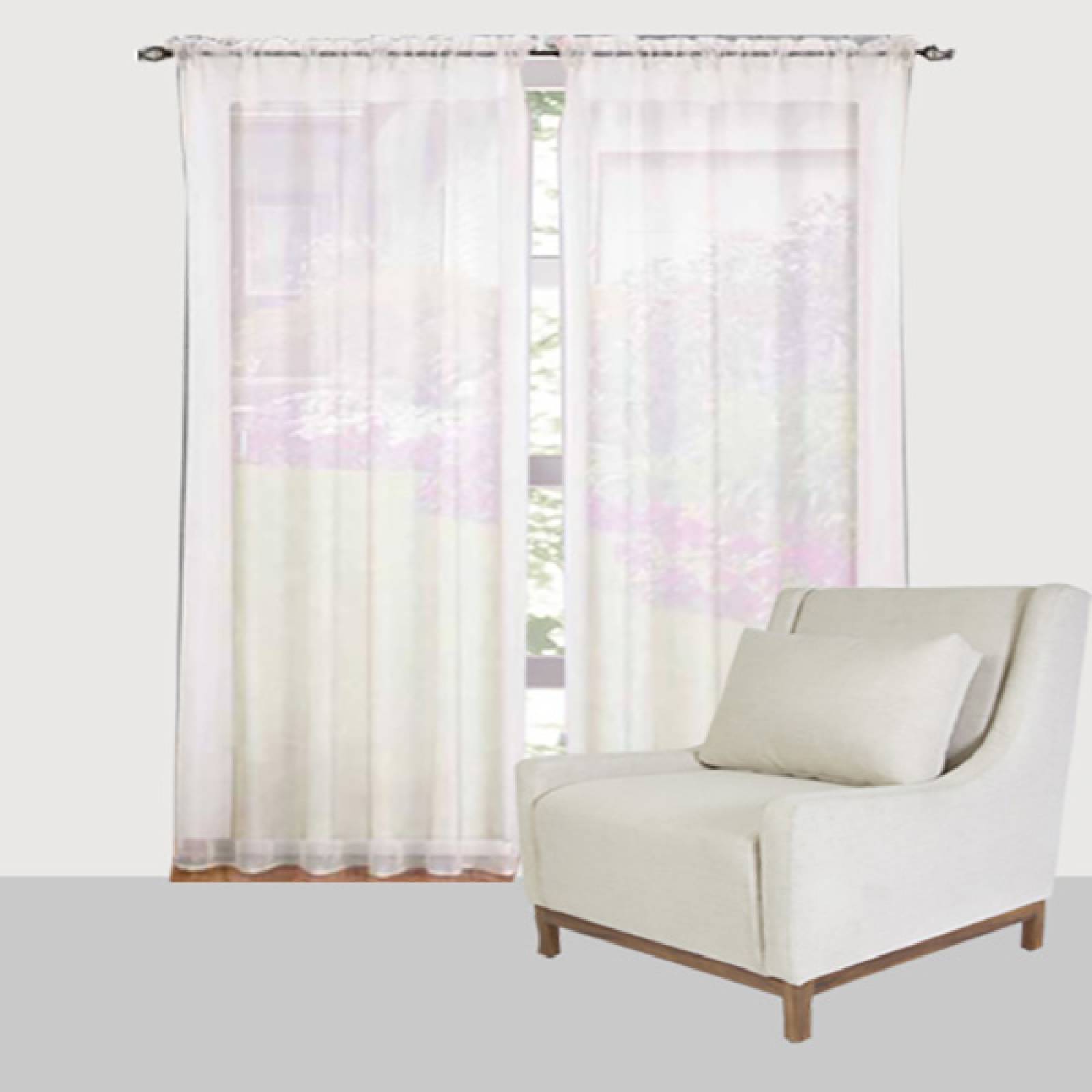 PUBLICACIÓN ERRONEA Cortinas Translucidas | Tergal Blanco | Permiten el paso de la Luz