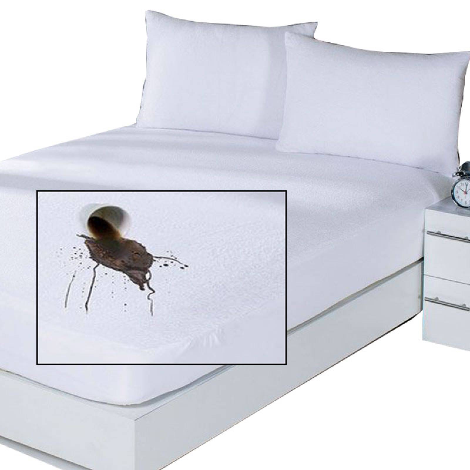 Cubre Colchón Impermeable King Size | Hipoalergénico