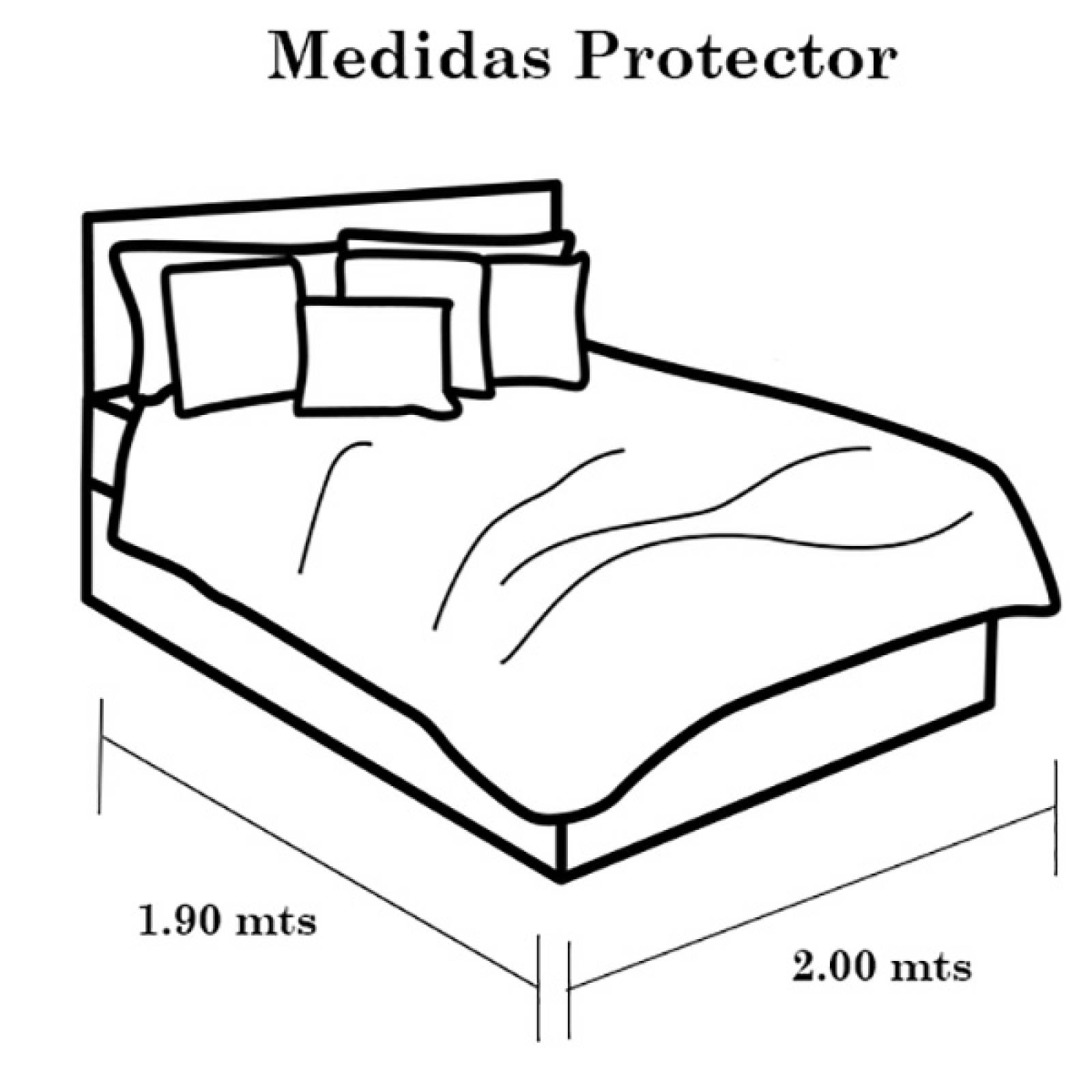 Cubre Colchón Impermeable King Size | Hipoalergénico