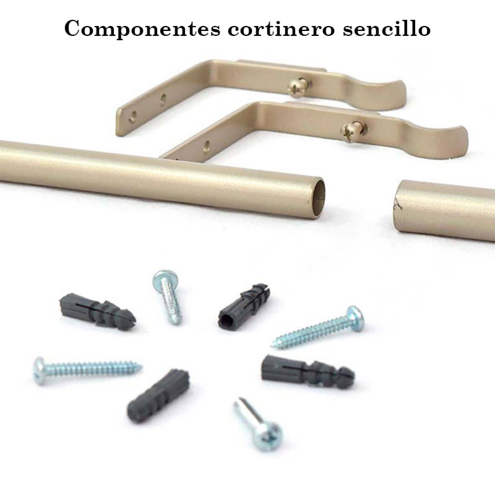 Set De Cortinas Para Sala | Cortinas Blackout Azules + Cortinero