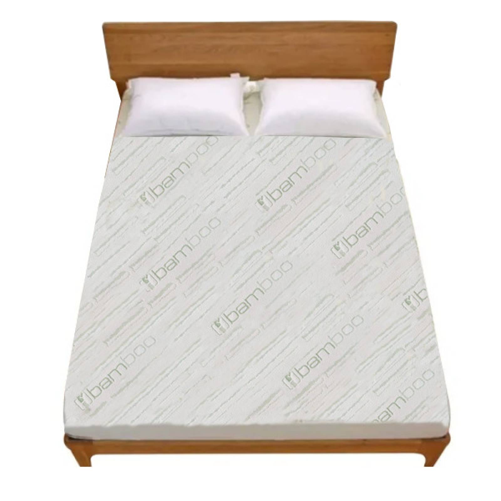 Protector de Colchon Impermeable Individual | Cubre colchón de Bambú | Fresco