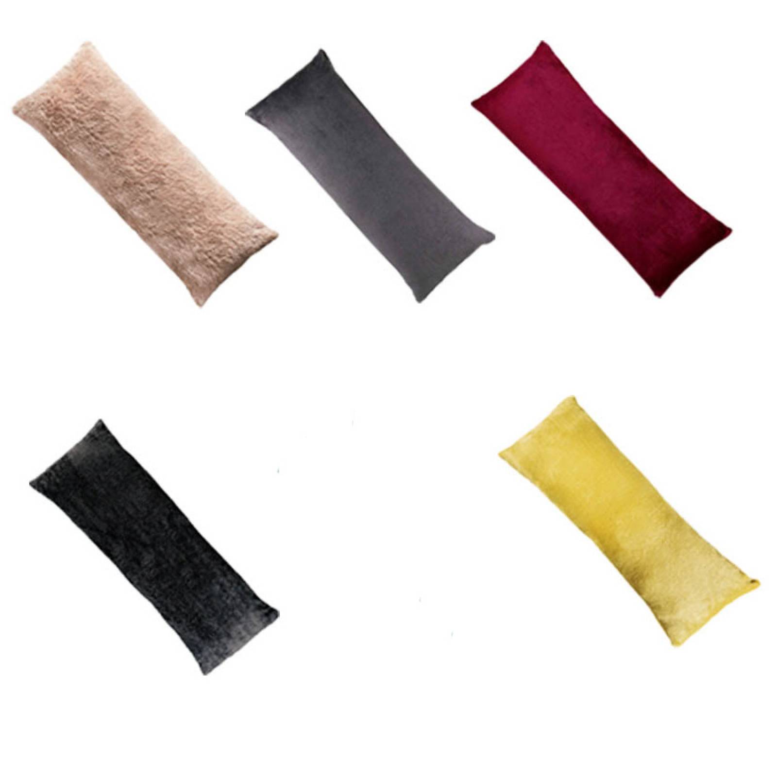 Almohada Abrazable Larga | Body Pillow | Super Suave | Gris