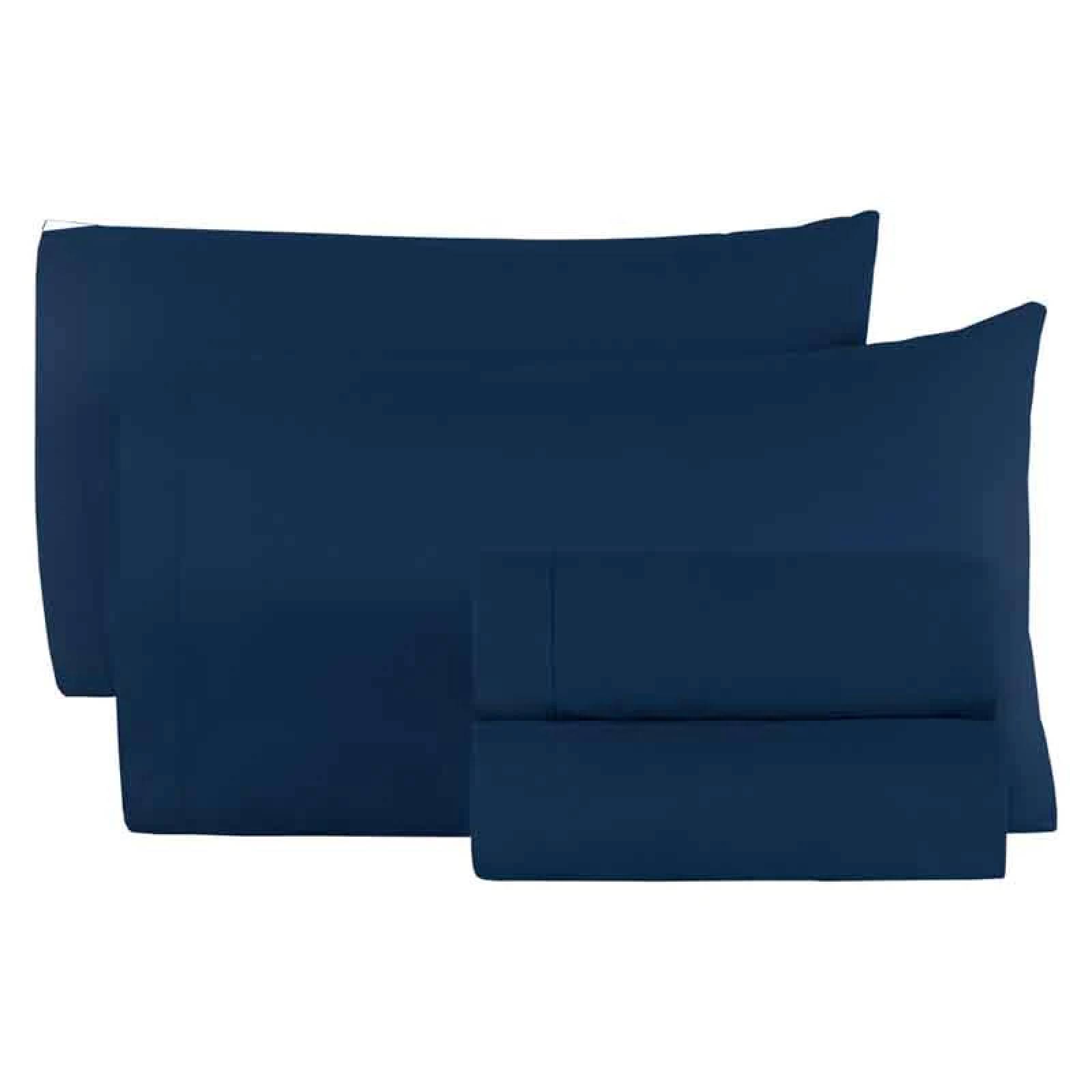 Juego de sabánas queen size vianney | Color azul