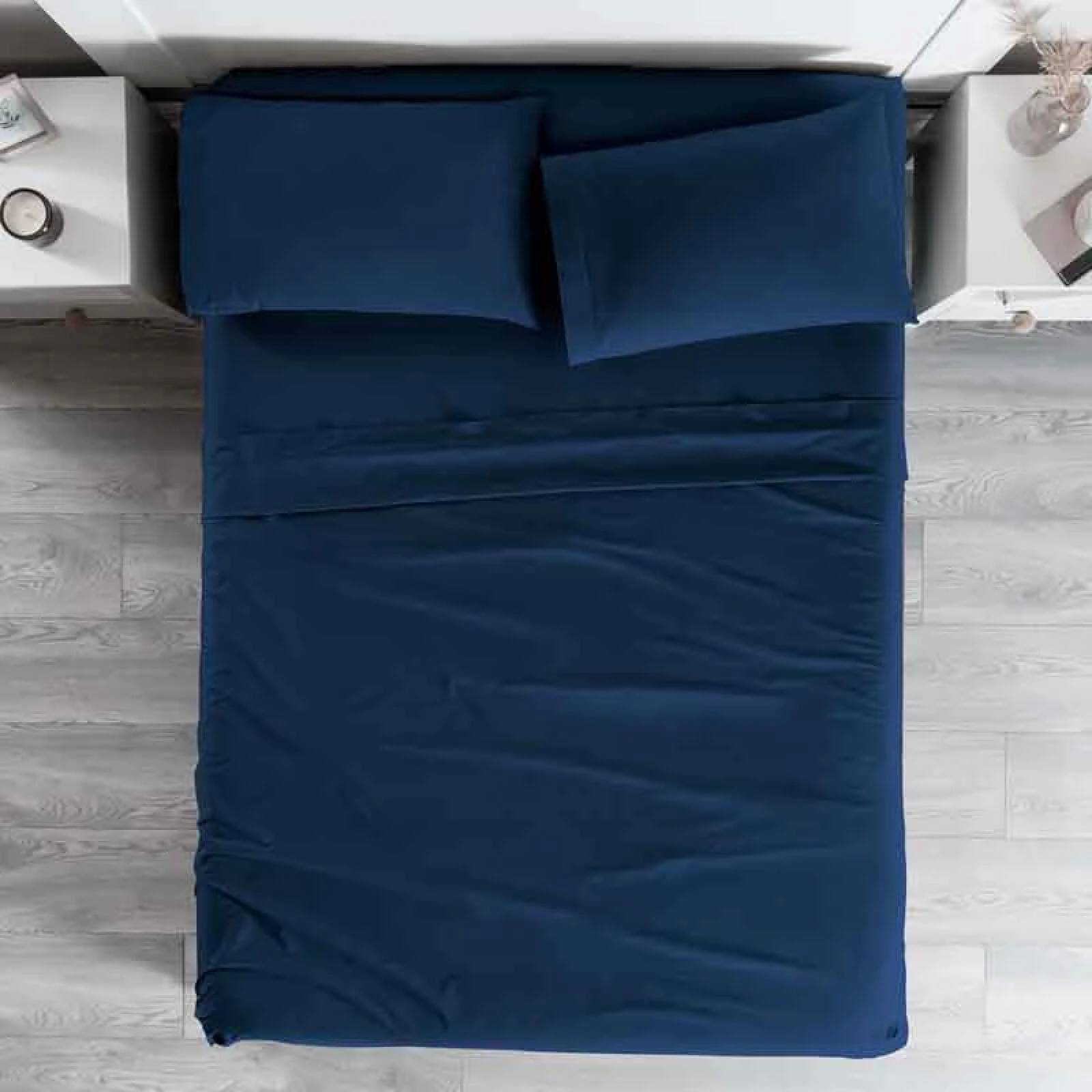 Juego de sabánas queen size vianney | Color azul