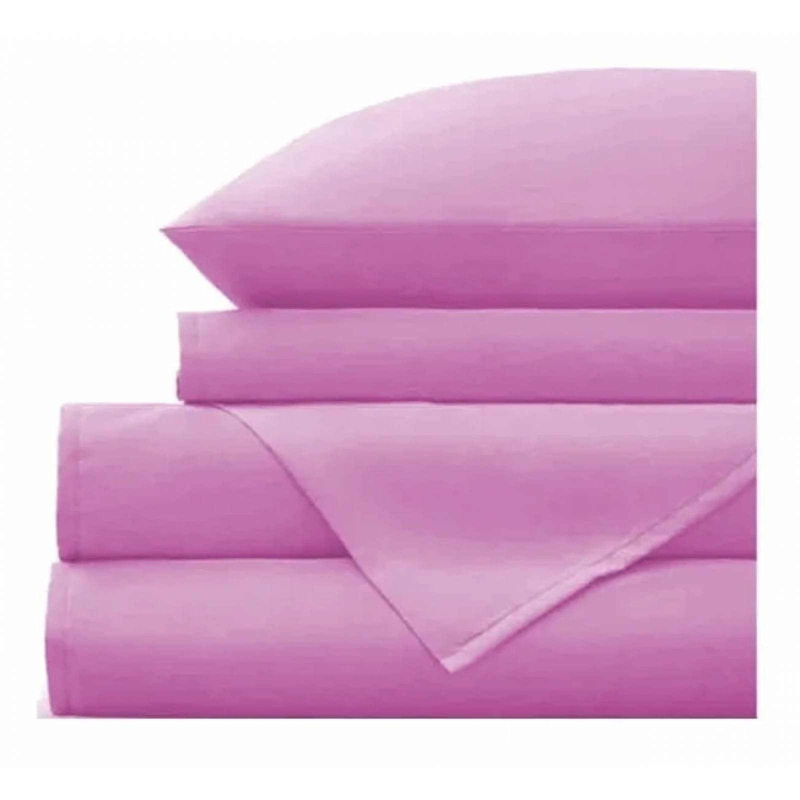 Juego De Sábanas Matrimoniales, Durables Y De Uso Rudo | Color Lila