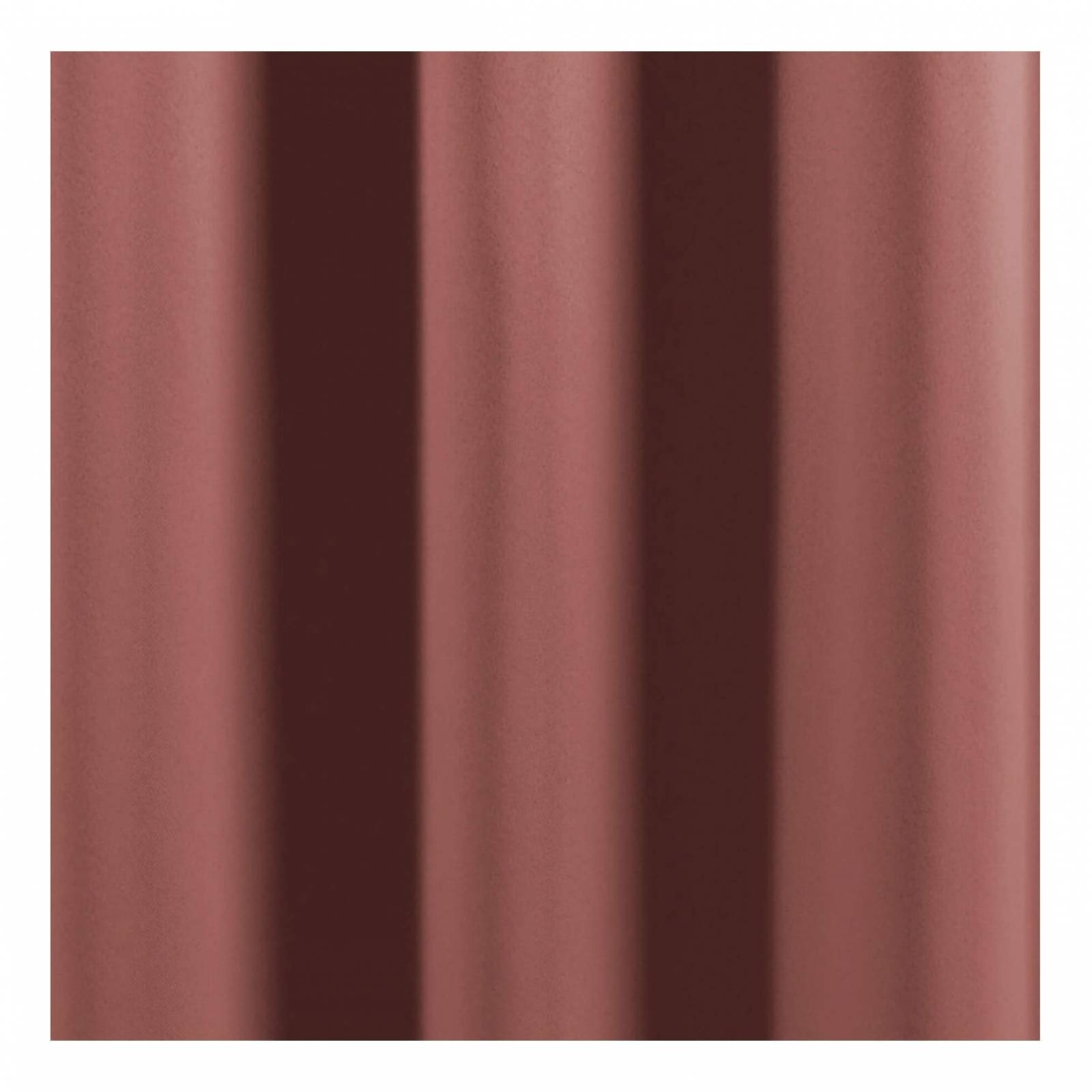 Cortinas Black Out Para Recámara Deep Rose | Bloquean la luz y el frío