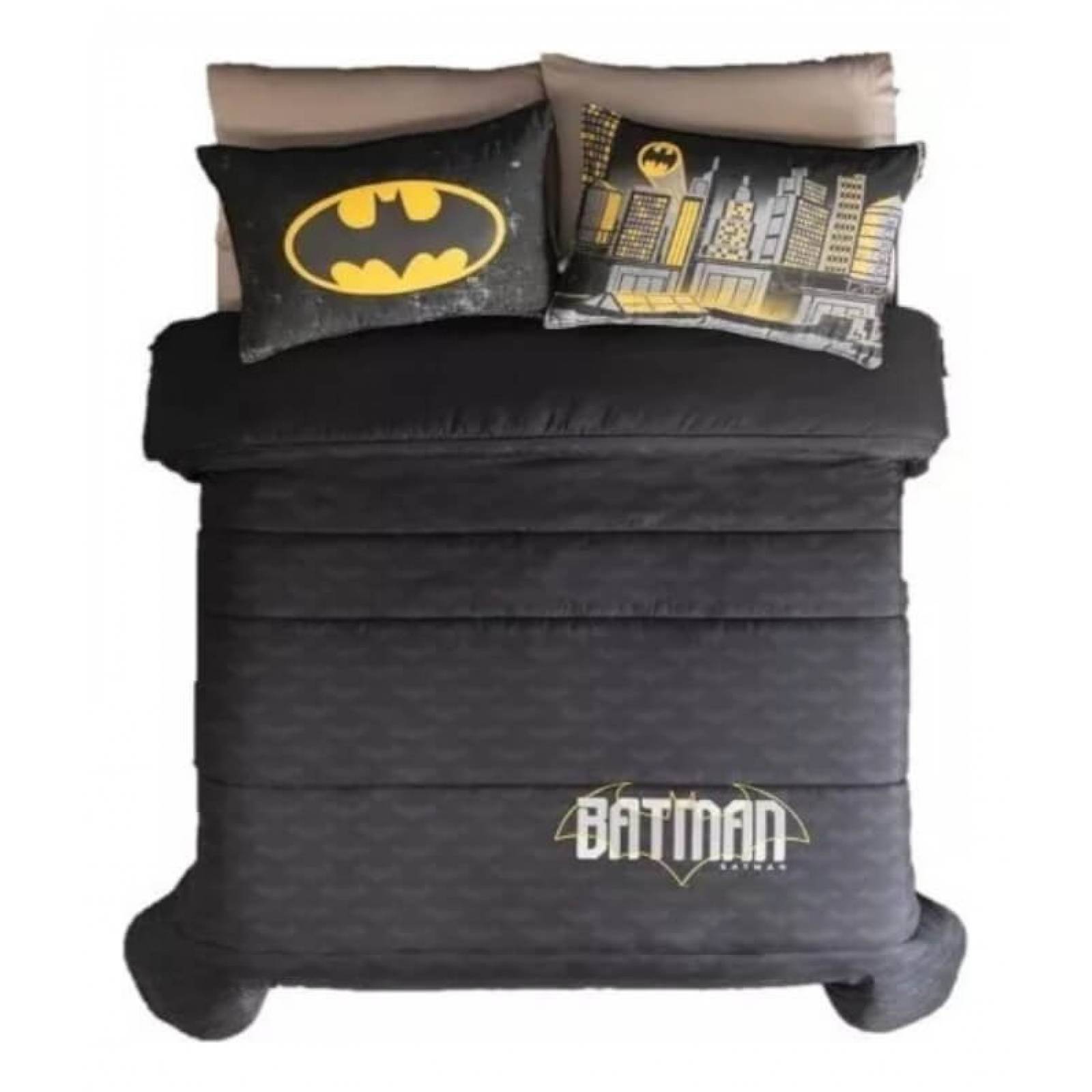 Edredón matrimonial Batman para niños c/funda(s)