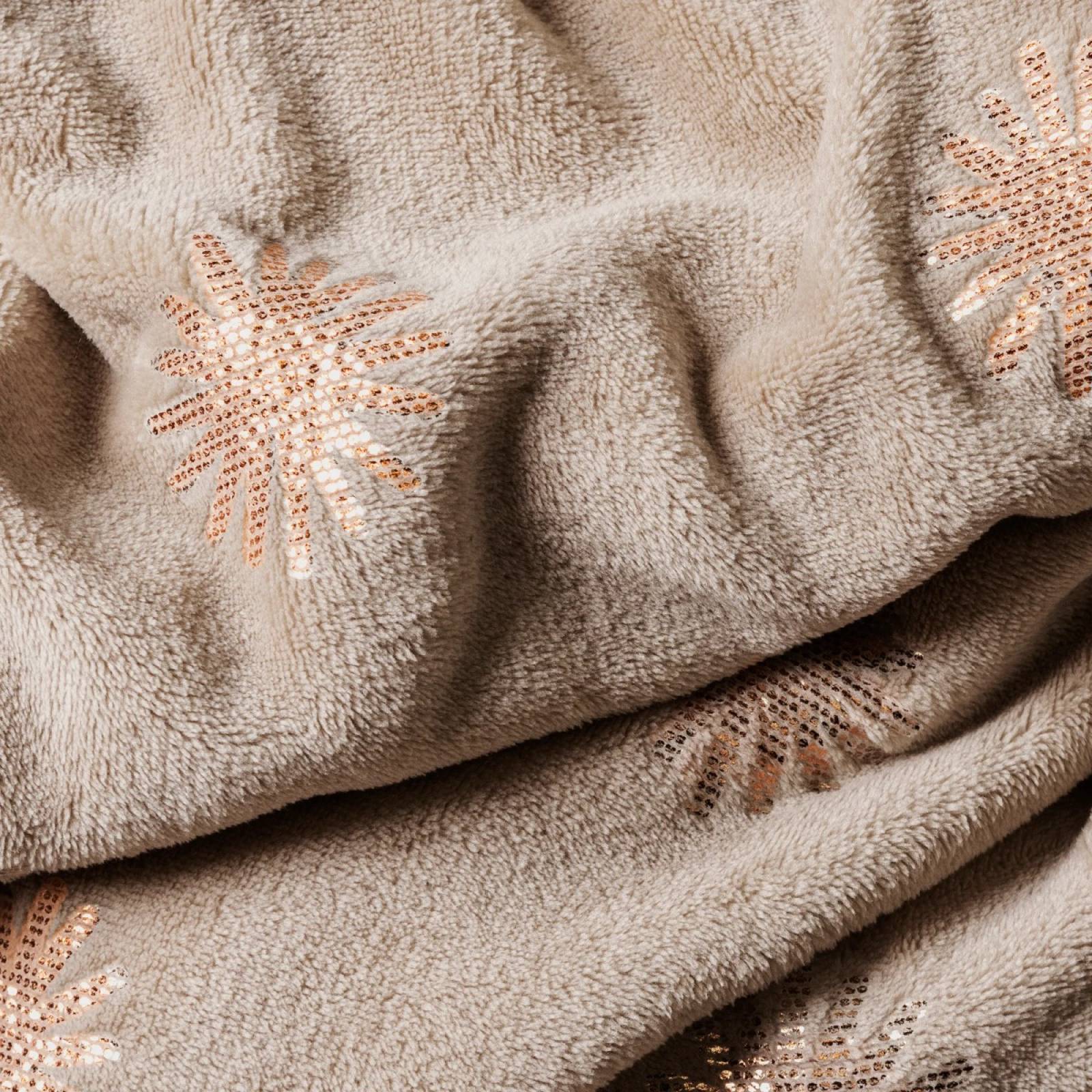 Cobija king ligera con estrellas brillantes