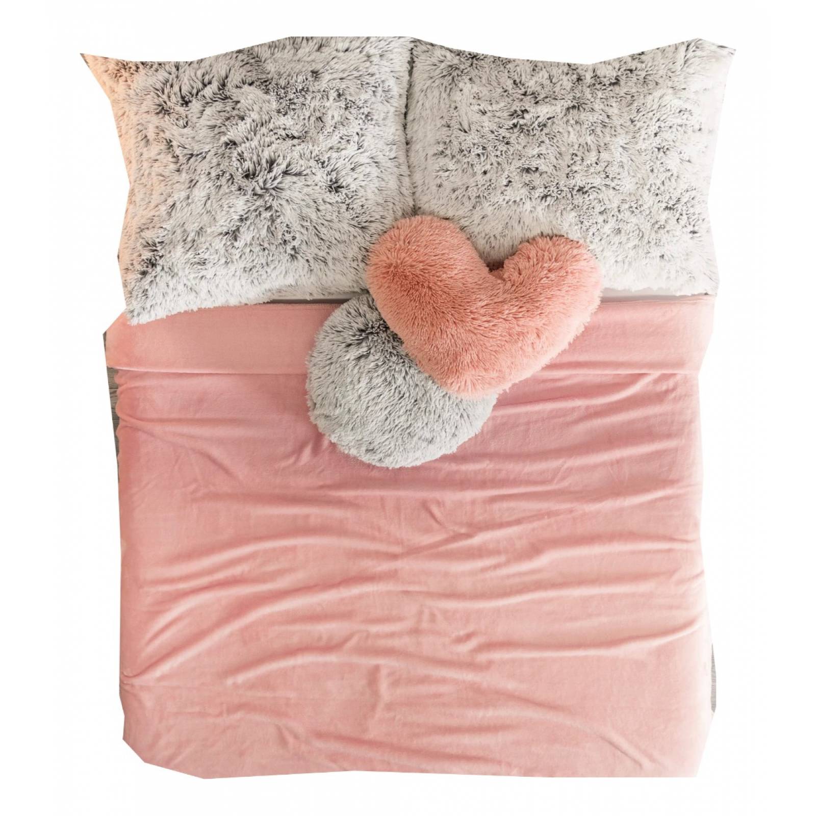 Frazada rosa. Cobertor ligero