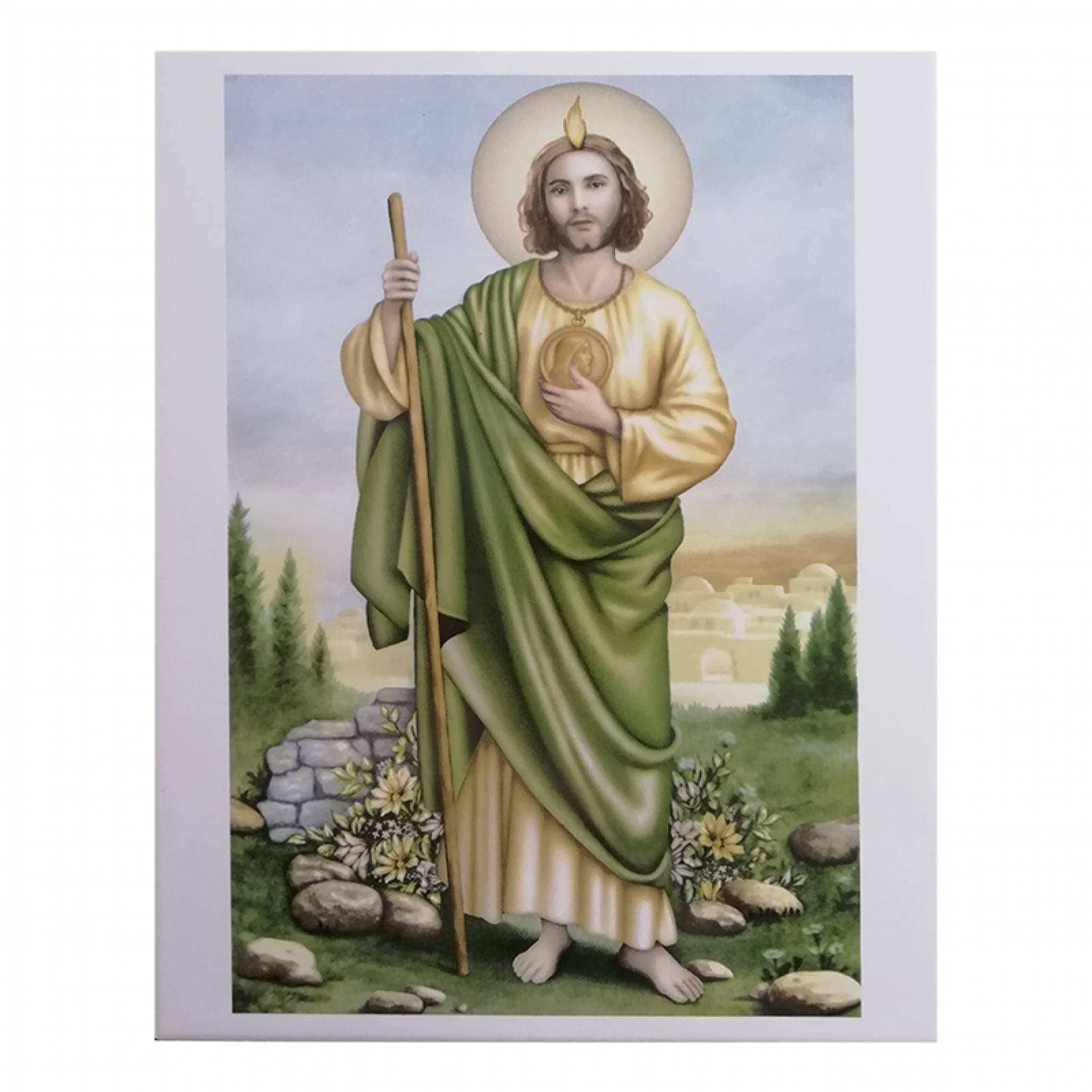 San Judas Tadeo Imagen en Azulejo 35x50 cm