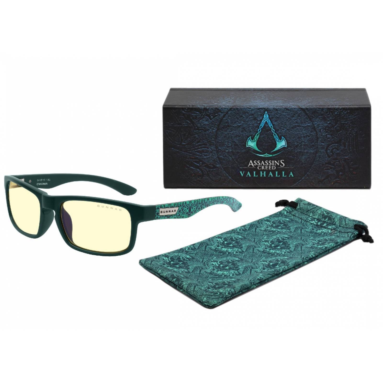 Lentes Gunnar Enigma ASSASSIN'S CREED VALHALLA para videojuegos. 