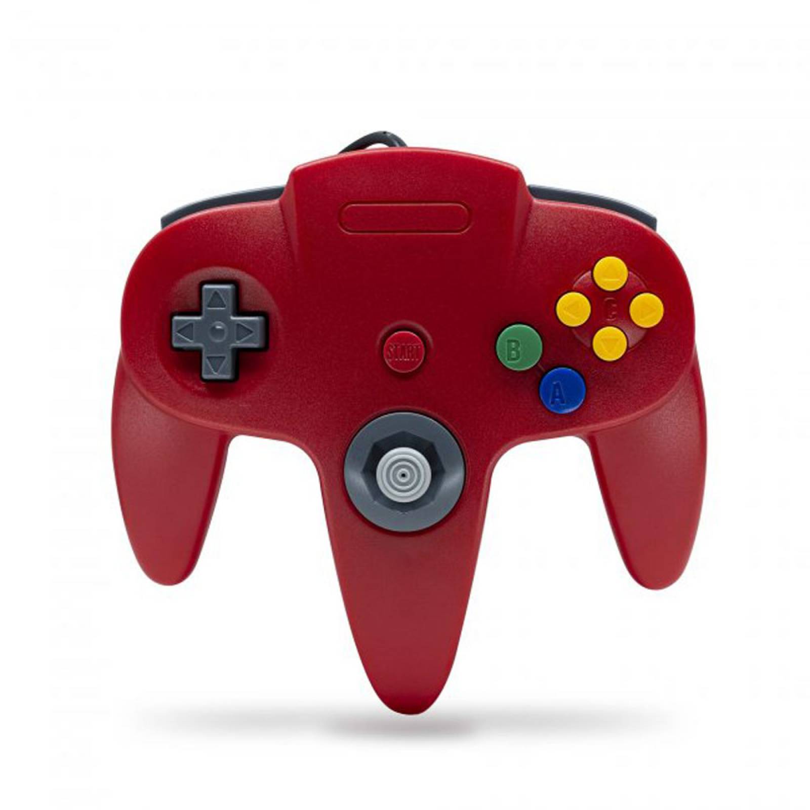 Control para Nintendo 64 N64 Rojo Tecknogame.