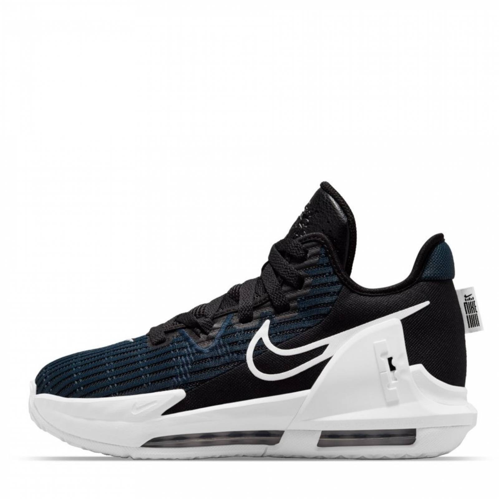 Tenis Nike Lebron Witnes 6 Azul Marino Blanco de Niños